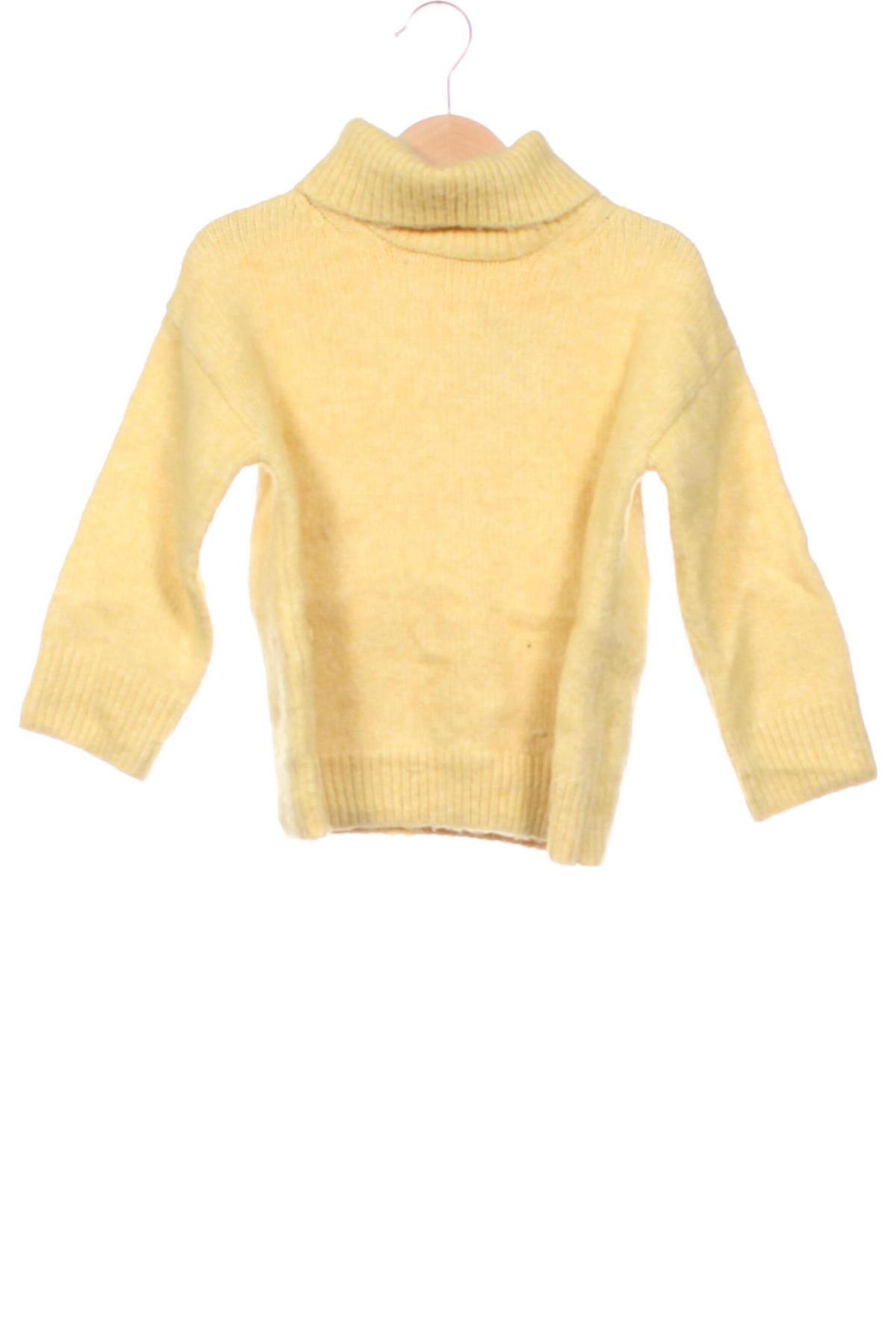 Dziecięcy sweter Zara, Rozmiar 6-7y/ 122-128 cm, Kolor Żółty, Cena 30,99 zł