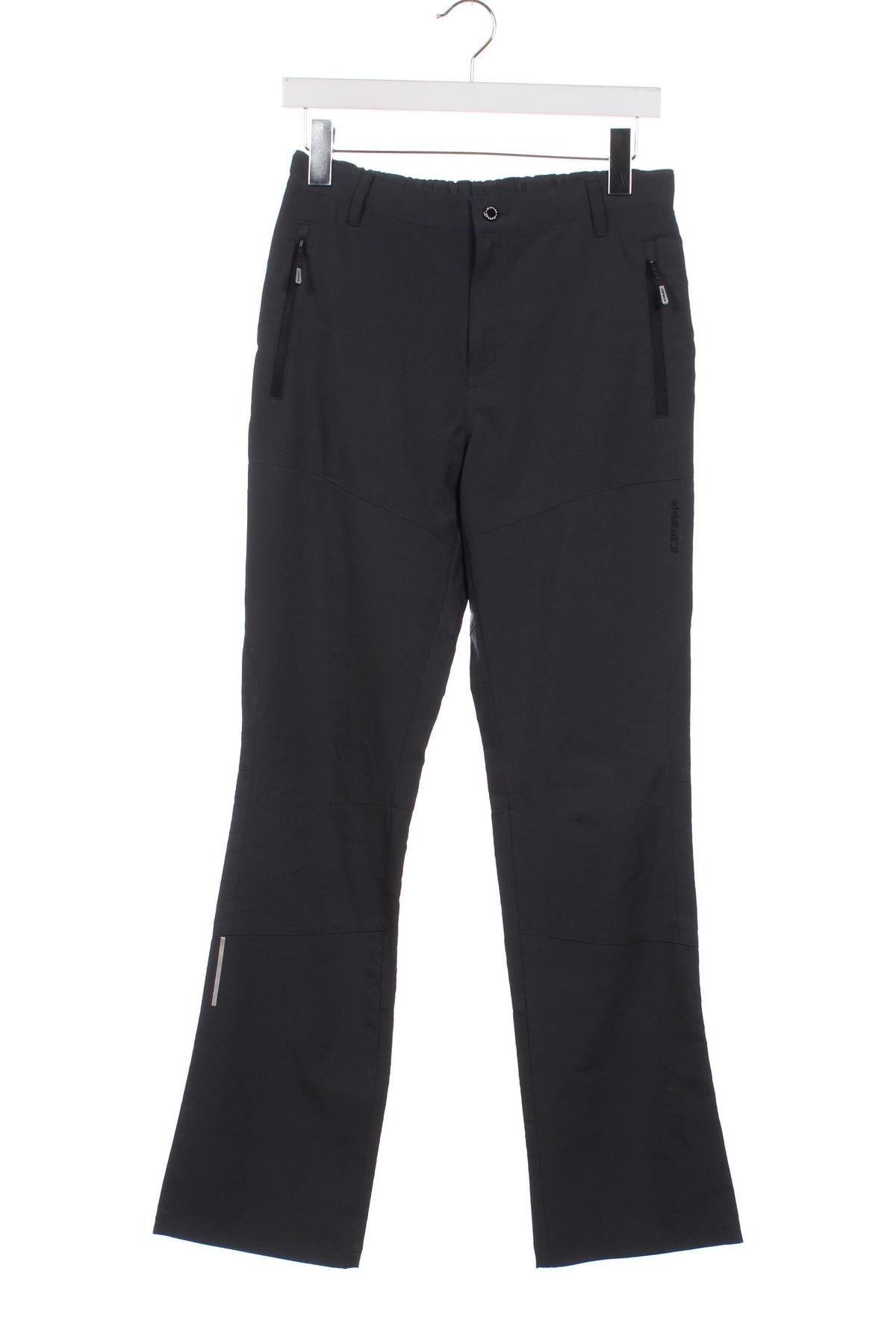 Pantaloni de trening, pentru copii Icepeak, Mărime 12-13y/ 158-164 cm, Culoare Gri, Preț 78,99 Lei