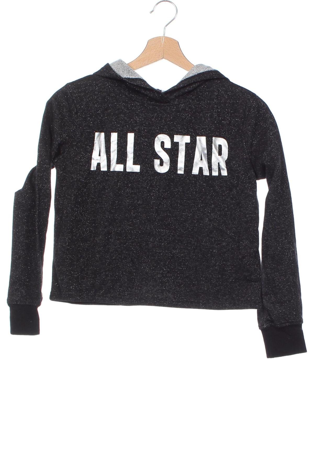 Kinder Sweatshirts Converse, Größe 10-11y/ 146-152 cm, Farbe Schwarz, Preis € 23,49