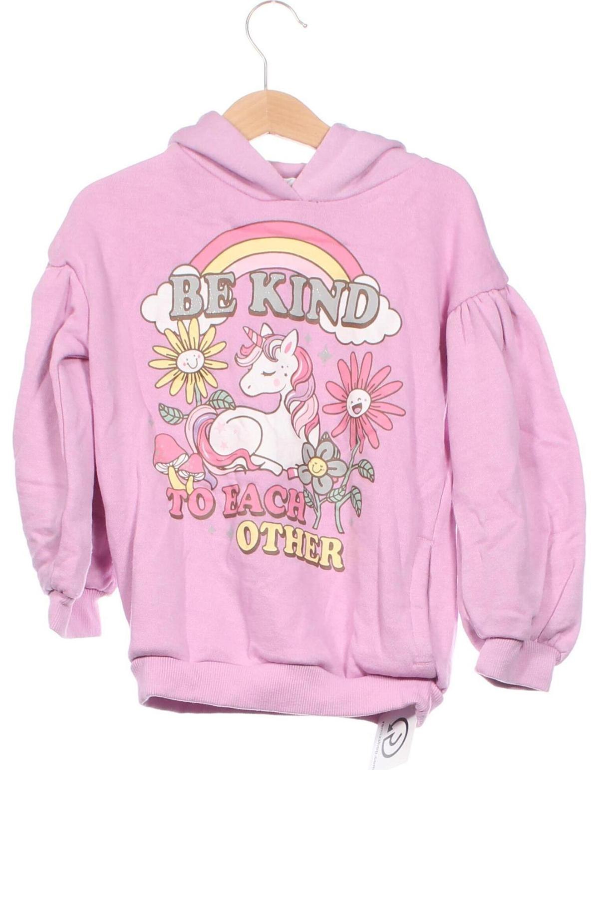 Kinder Sweatshirts Infinity, Größe 5-6y/ 116-122 cm, Farbe Rosa, Preis 5,99 €