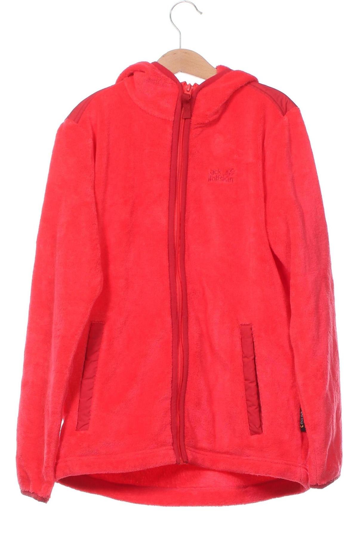 Dziecięca bluza Jack Wolfskin, Rozmiar 11-12y/ 152-158 cm, Kolor Czerwony, Cena 118,99 zł