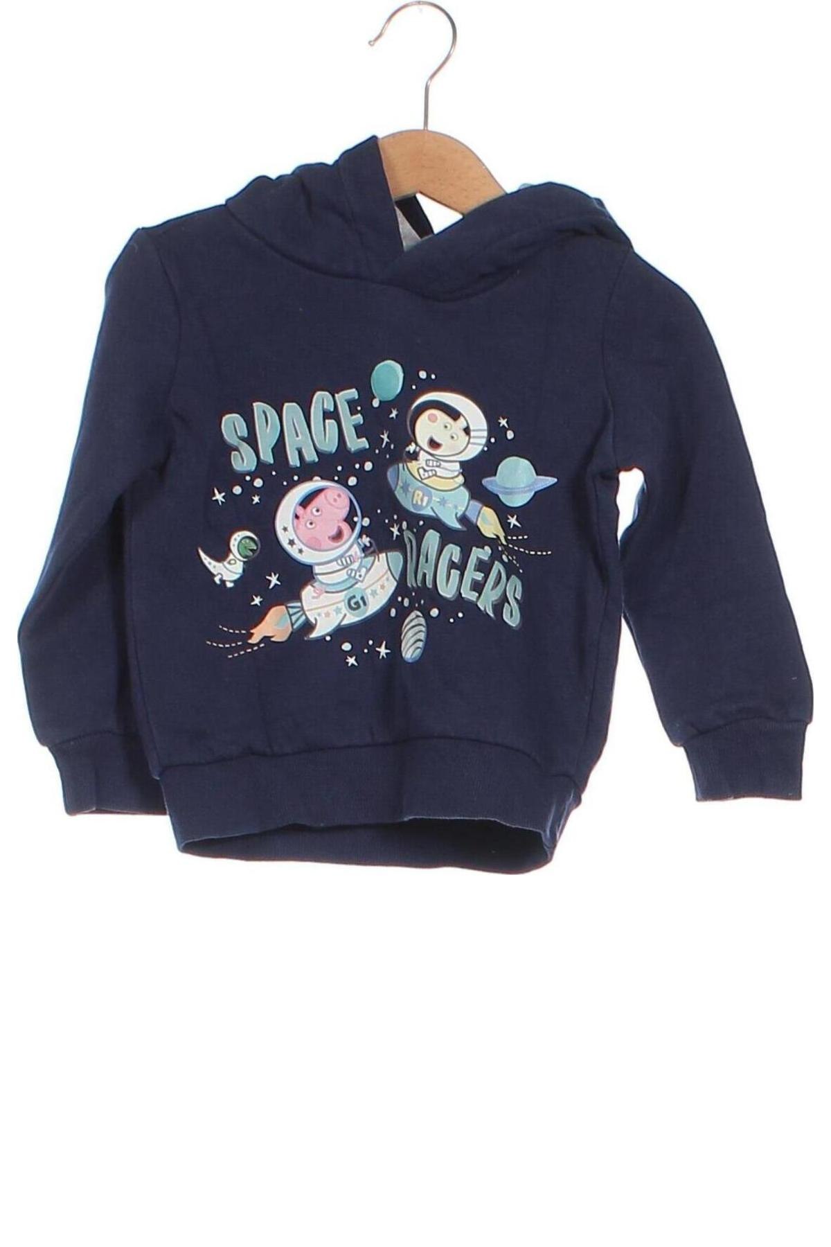 Kinder Sweatshirts Peppa Pig, Größe 18-24m/ 86-98 cm, Farbe Blau, Preis 7,49 €