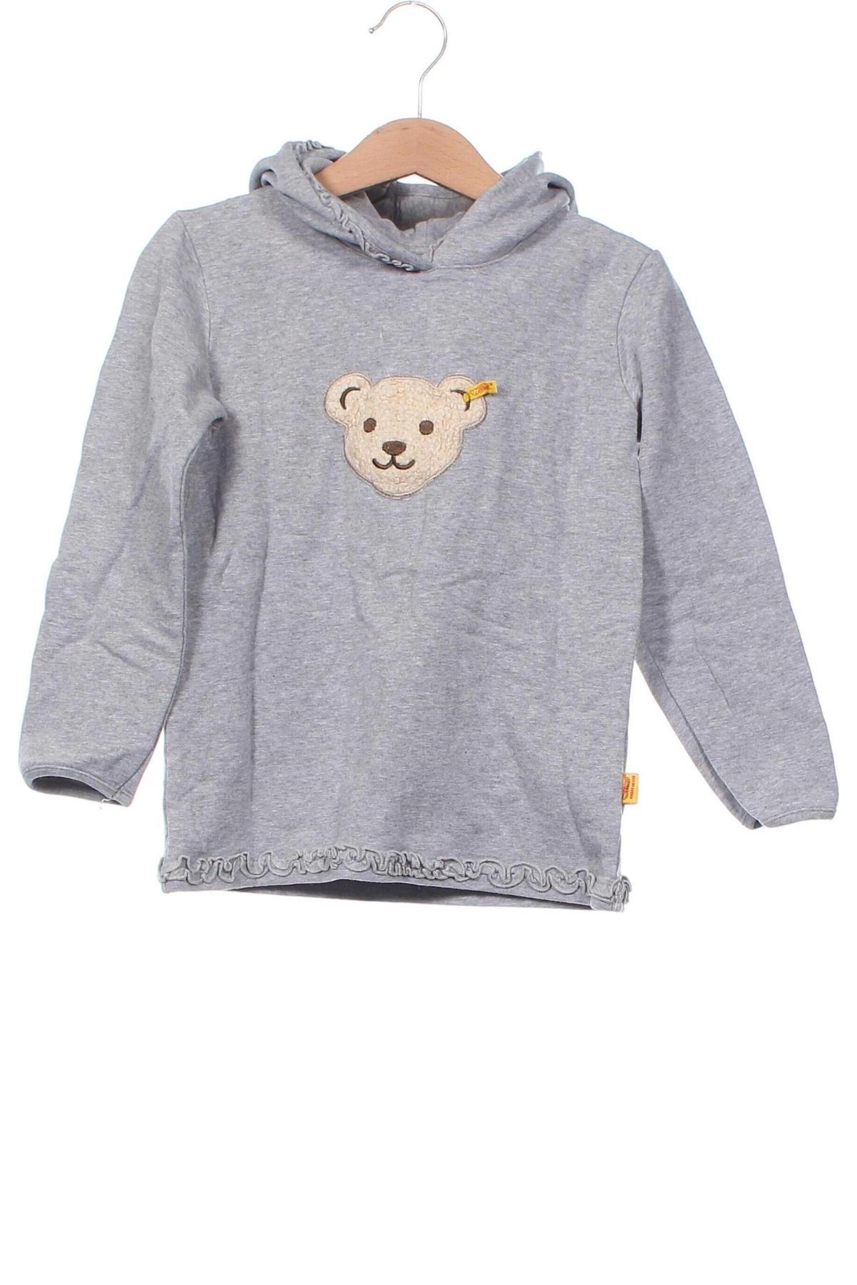 Kinder Sweatshirts Steiff, Größe 3-4y/ 104-110 cm, Farbe Grau, Preis 28,99 €