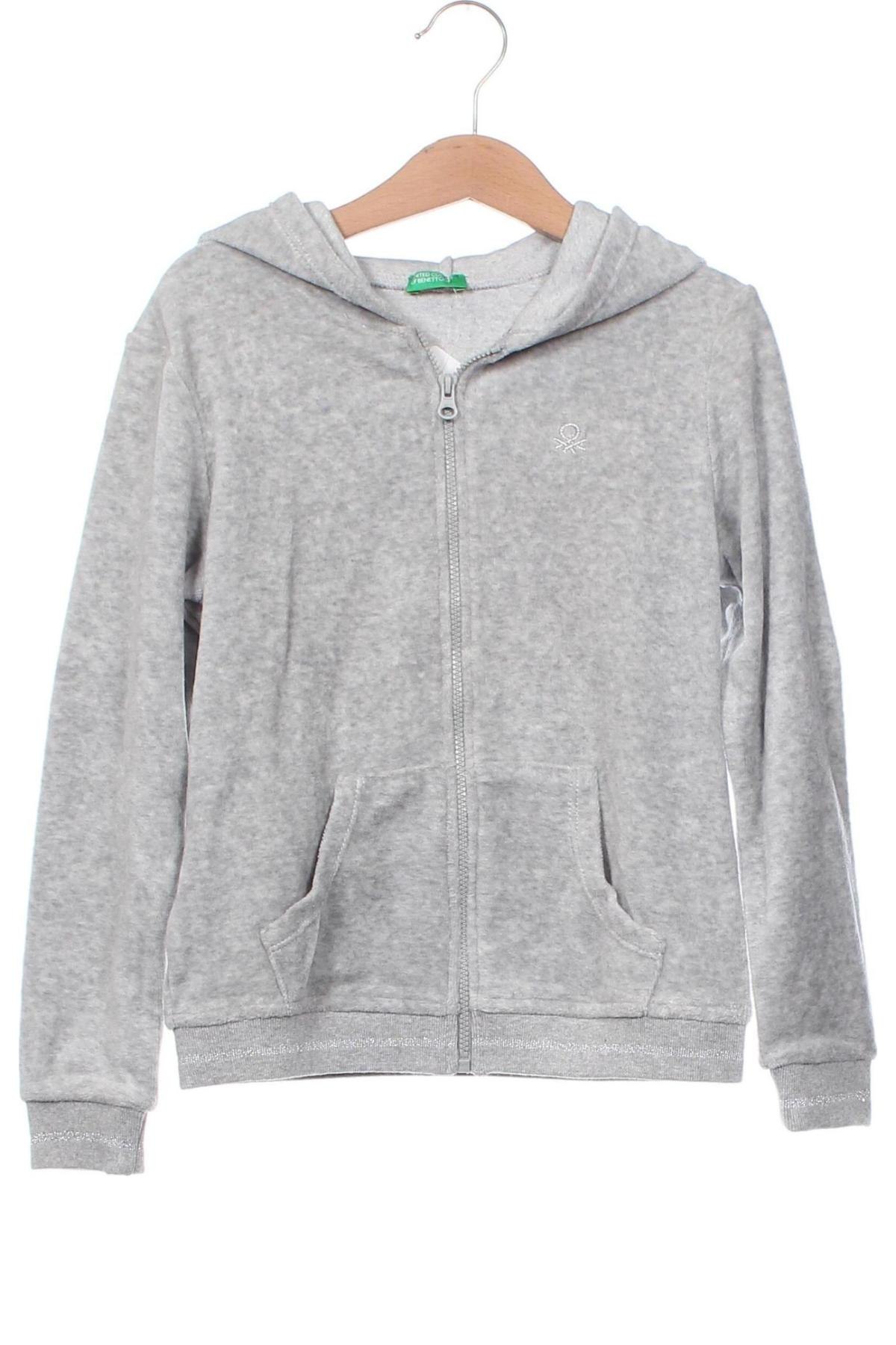 Kinder Sweatshirts United Colors Of Benetton, Größe 6-7y/ 122-128 cm, Farbe Grau, Preis € 20,17