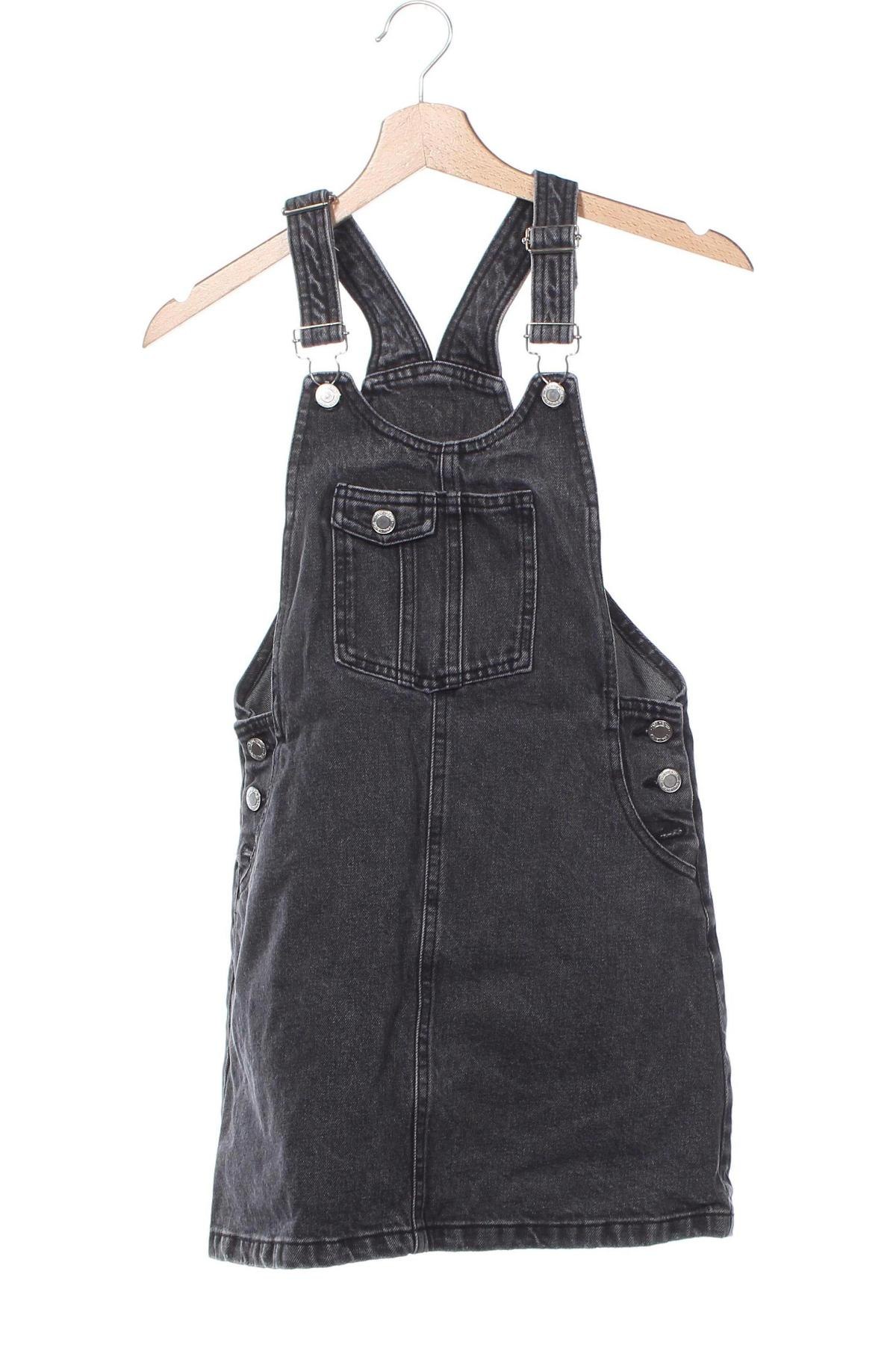 Detské šaty s trákmi  Zara Kids, Veľkosť 11-12y/ 152-158 cm, Farba Sivá, Cena  8,95 €