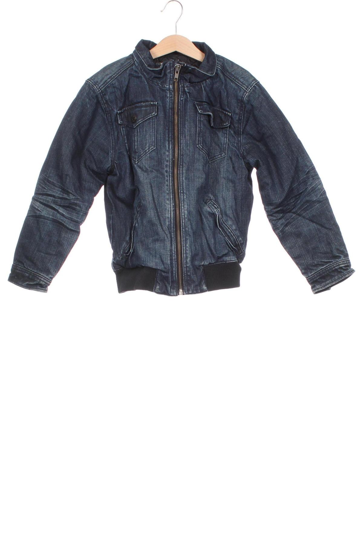 Kinder Jeansjacke, Größe 7-8y/ 128-134 cm, Farbe Blau, Preis 9,49 €