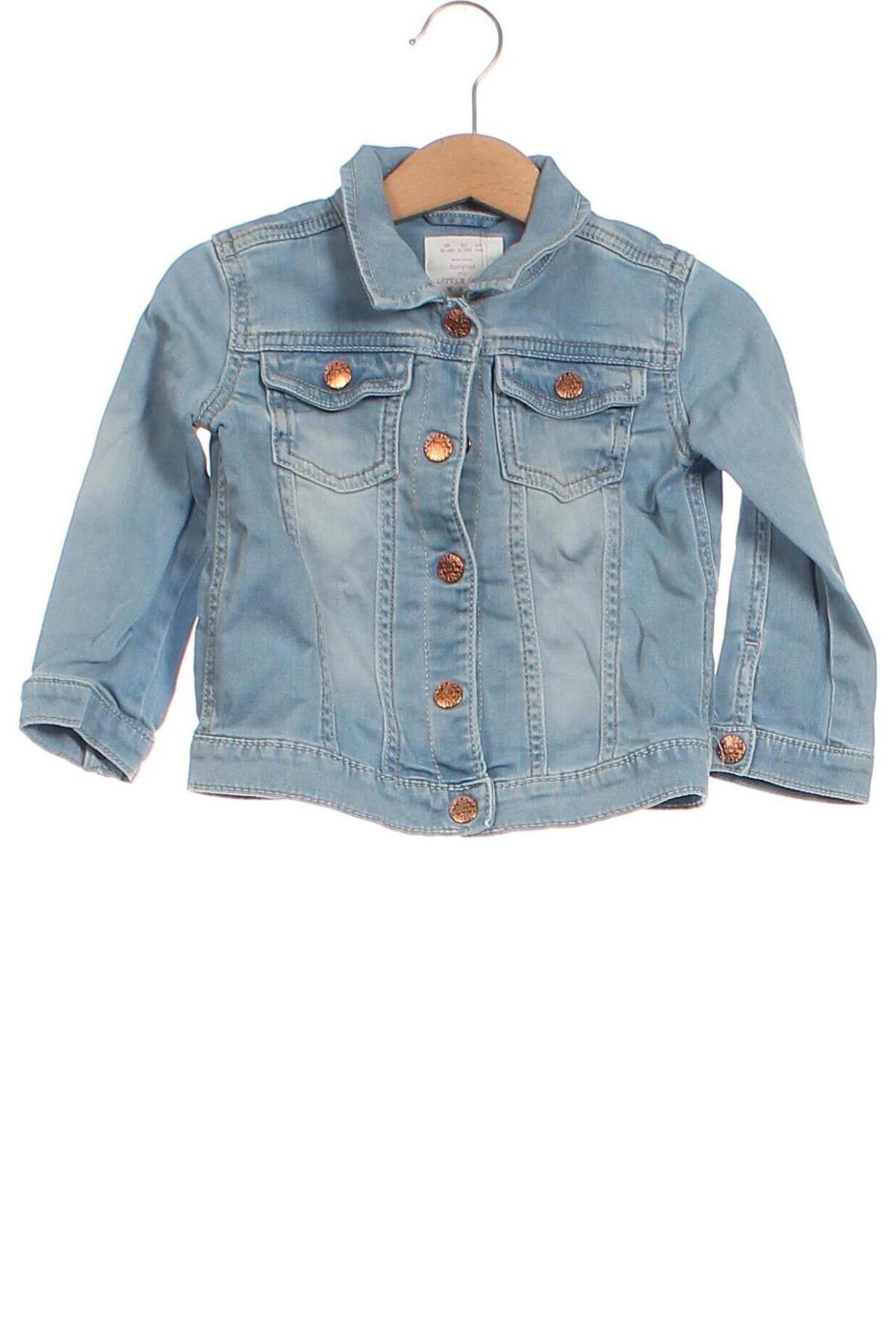 Kinder Jeansjacke, Größe 12-18m/ 80-86 cm, Farbe Blau, Preis 9,99 €