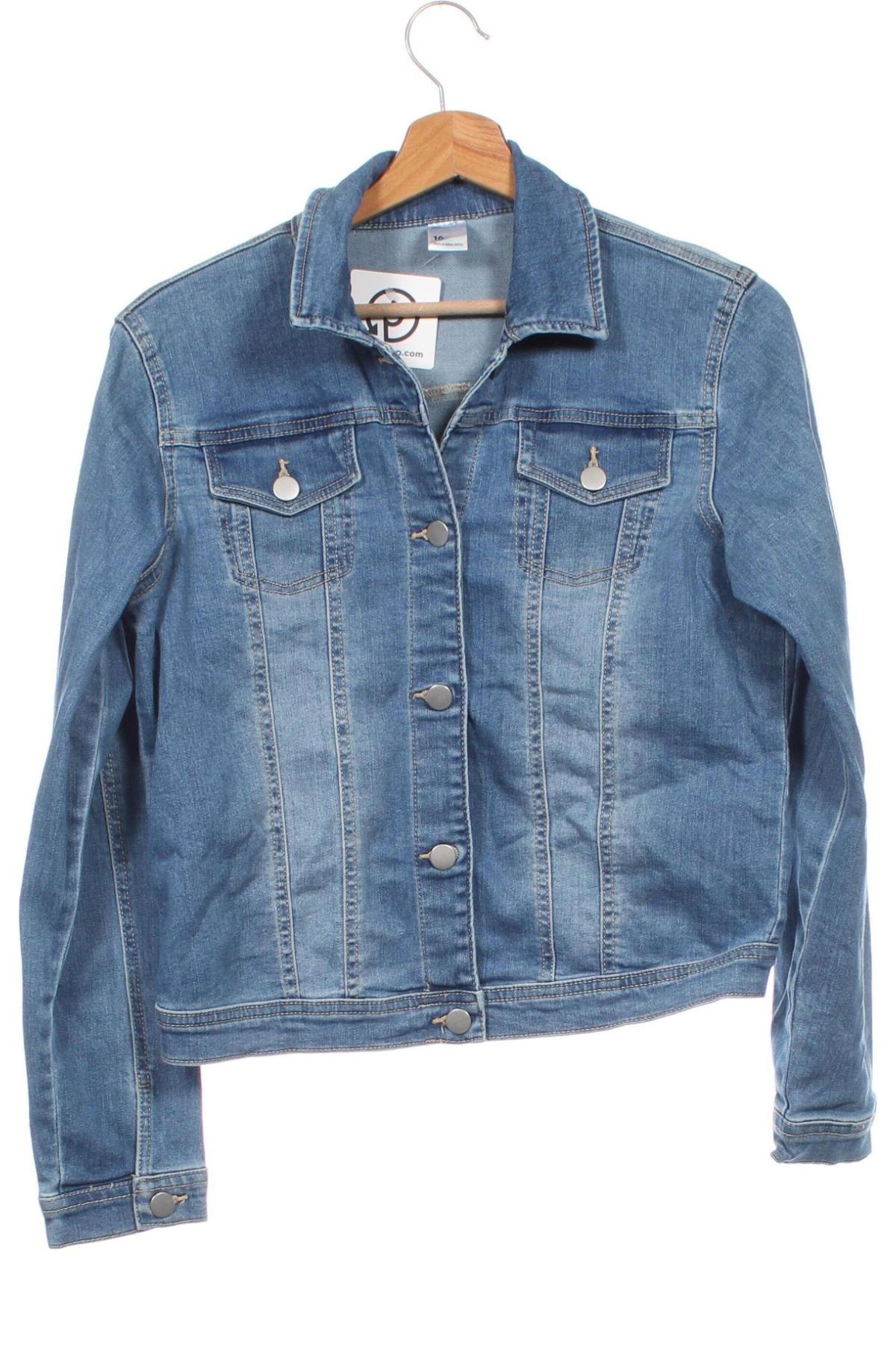 Kinder Jeansjacke Anko, Größe 14-15y/ 168-170 cm, Farbe Blau, Preis 10,49 €