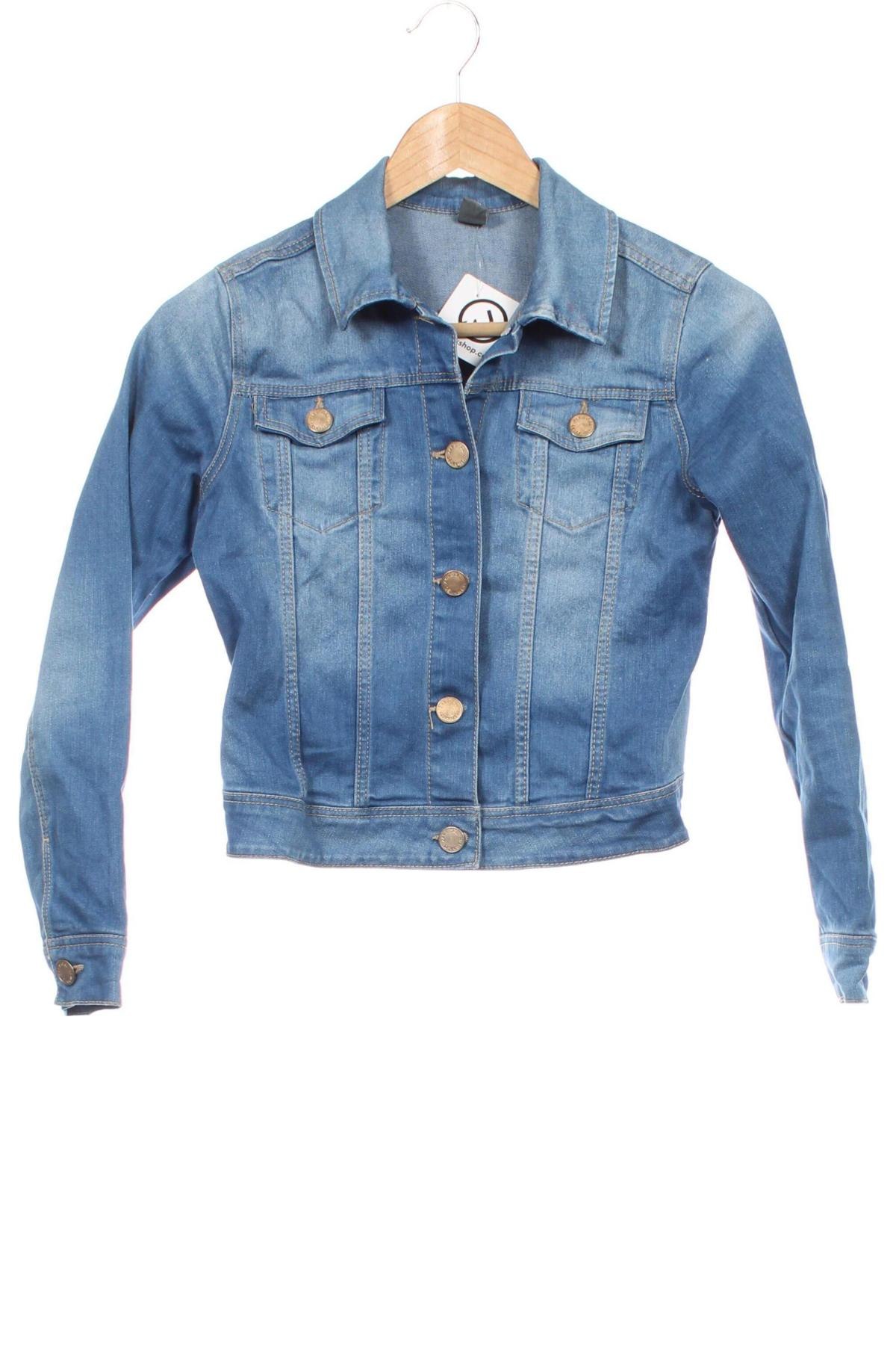 Kinder Jeansjacke Zara Kids, Größe 11-12y/ 152-158 cm, Farbe Blau, Preis € 9,49