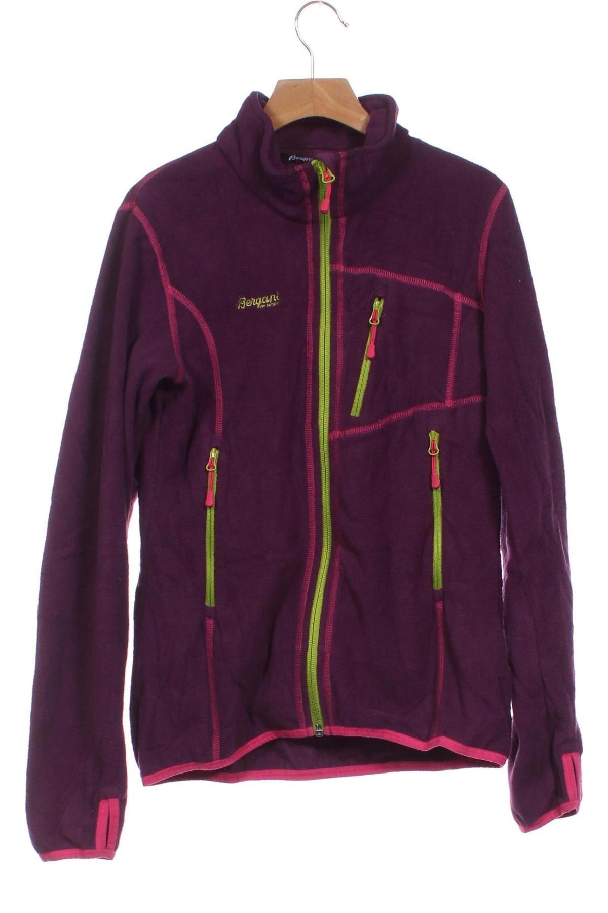 Kinder Fleece Bergans of Norway, Größe 10-11y/ 146-152 cm, Farbe Lila, Preis € 21,49