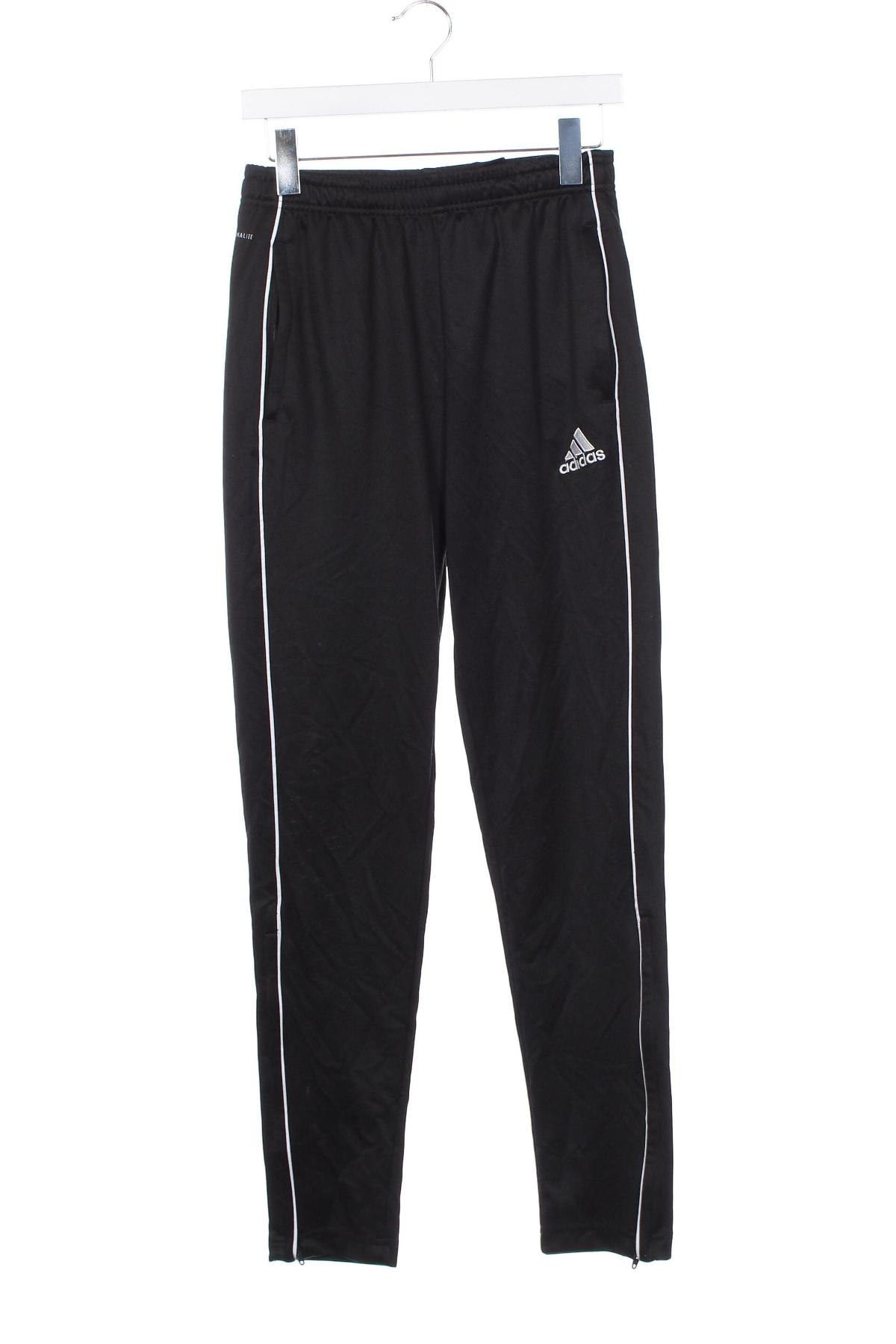 Dziecięce spodnie sportowe Adidas, Rozmiar 13-14y/ 164-168 cm, Kolor Czarny, Cena 61,99 zł