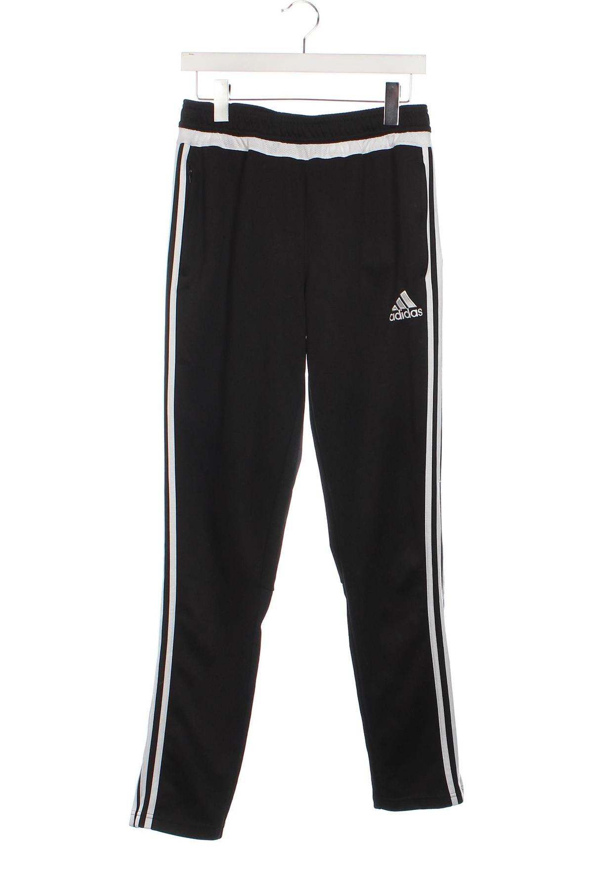 Kinder Sporthose Adidas, Größe 15-18y/ 170-176 cm, Farbe Schwarz, Preis € 13,99