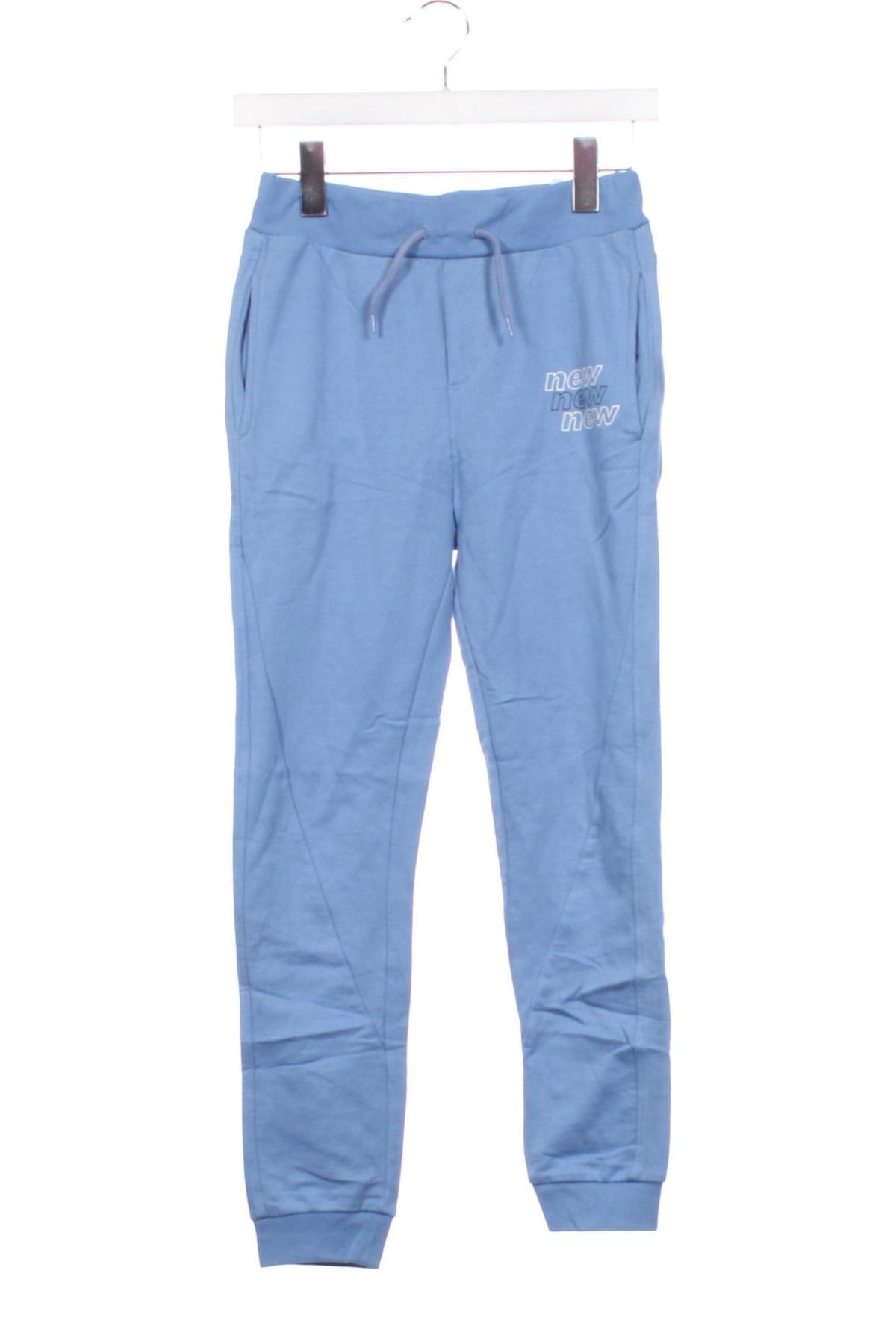 Pantaloni de trening, pentru copii Name It, Mărime 11-12y/ 152-158 cm, Culoare Albastru, Preț 31,99 Lei