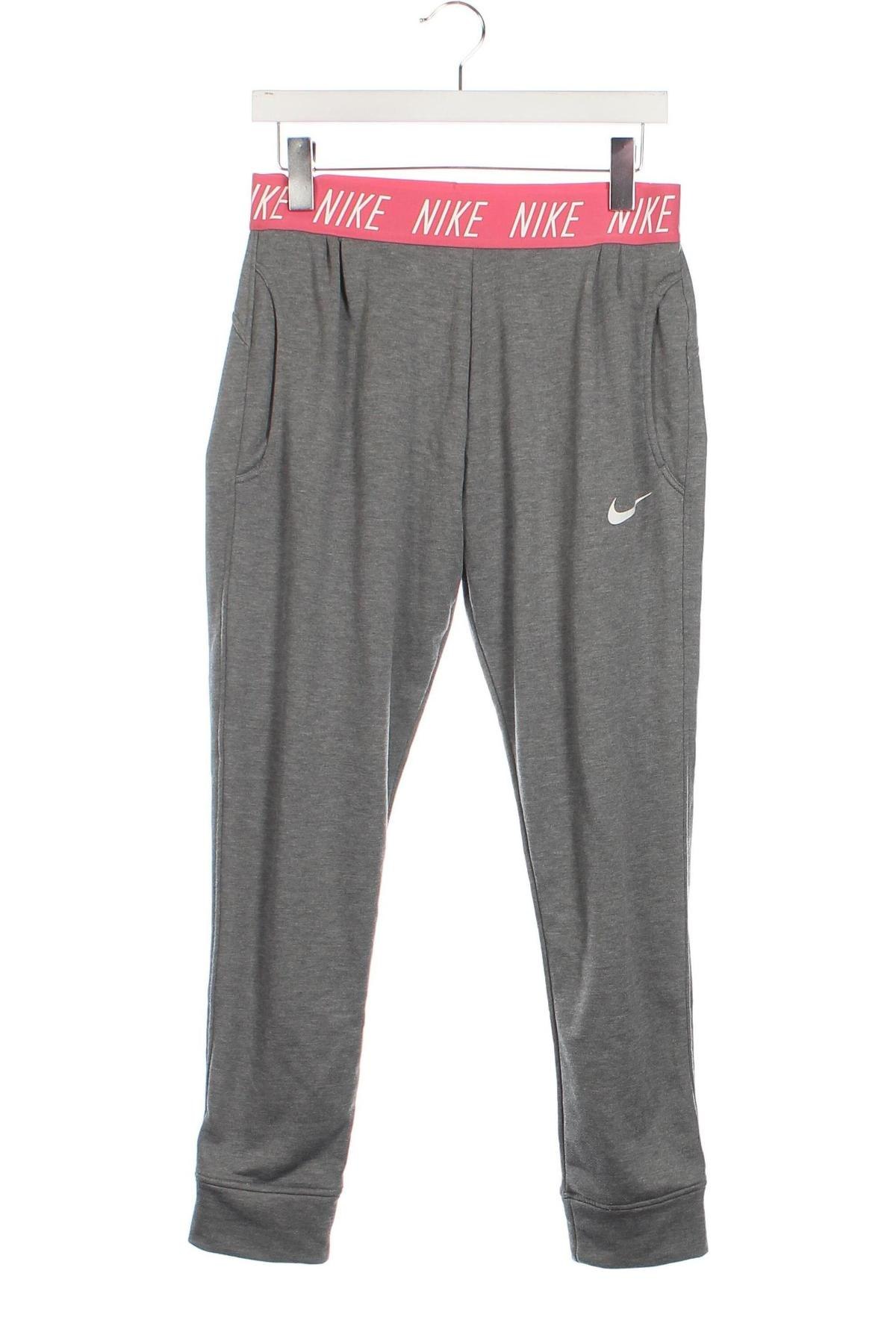 Kinder Sporthose Nike, Größe 13-14y/ 164-168 cm, Farbe Grau, Preis € 11,49