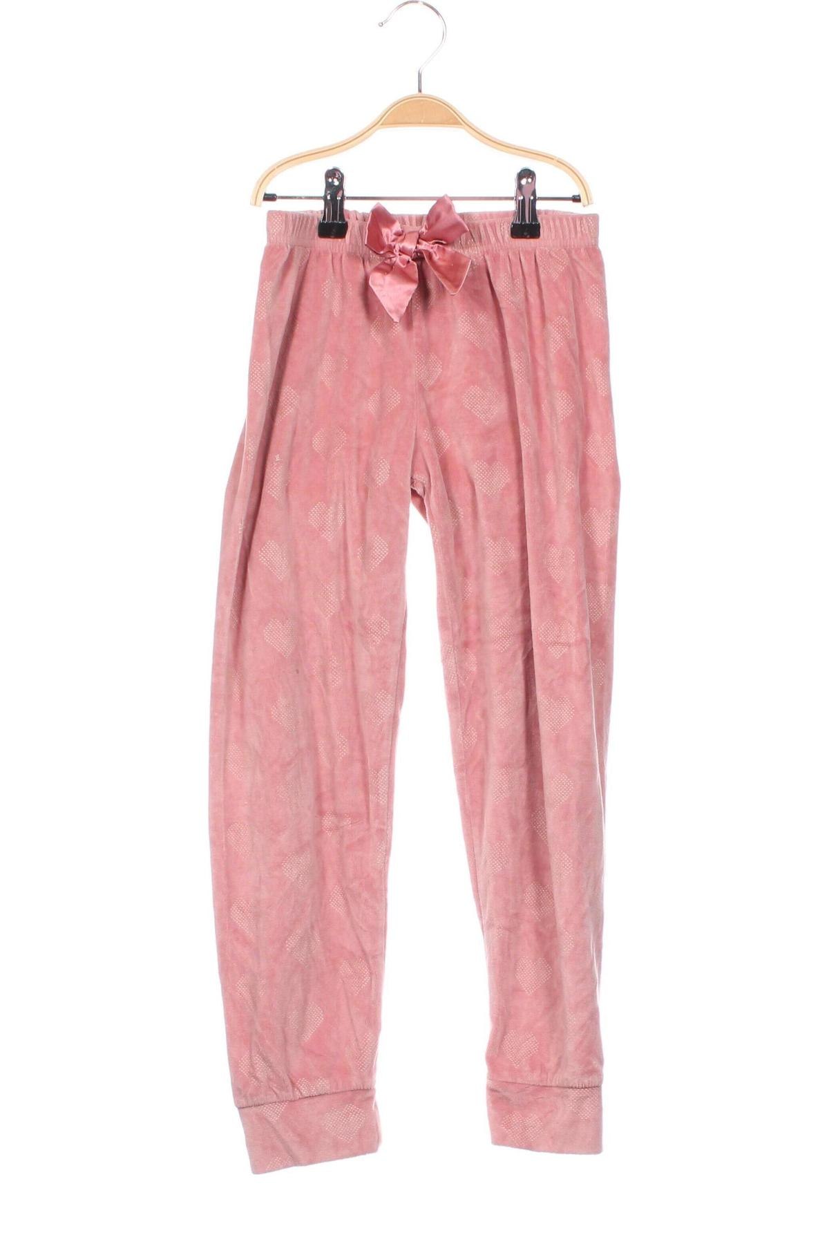 Kinder Sporthose Place Est. 1989, Größe 7-8y/ 128-134 cm, Farbe Rosa, Preis 6,49 €