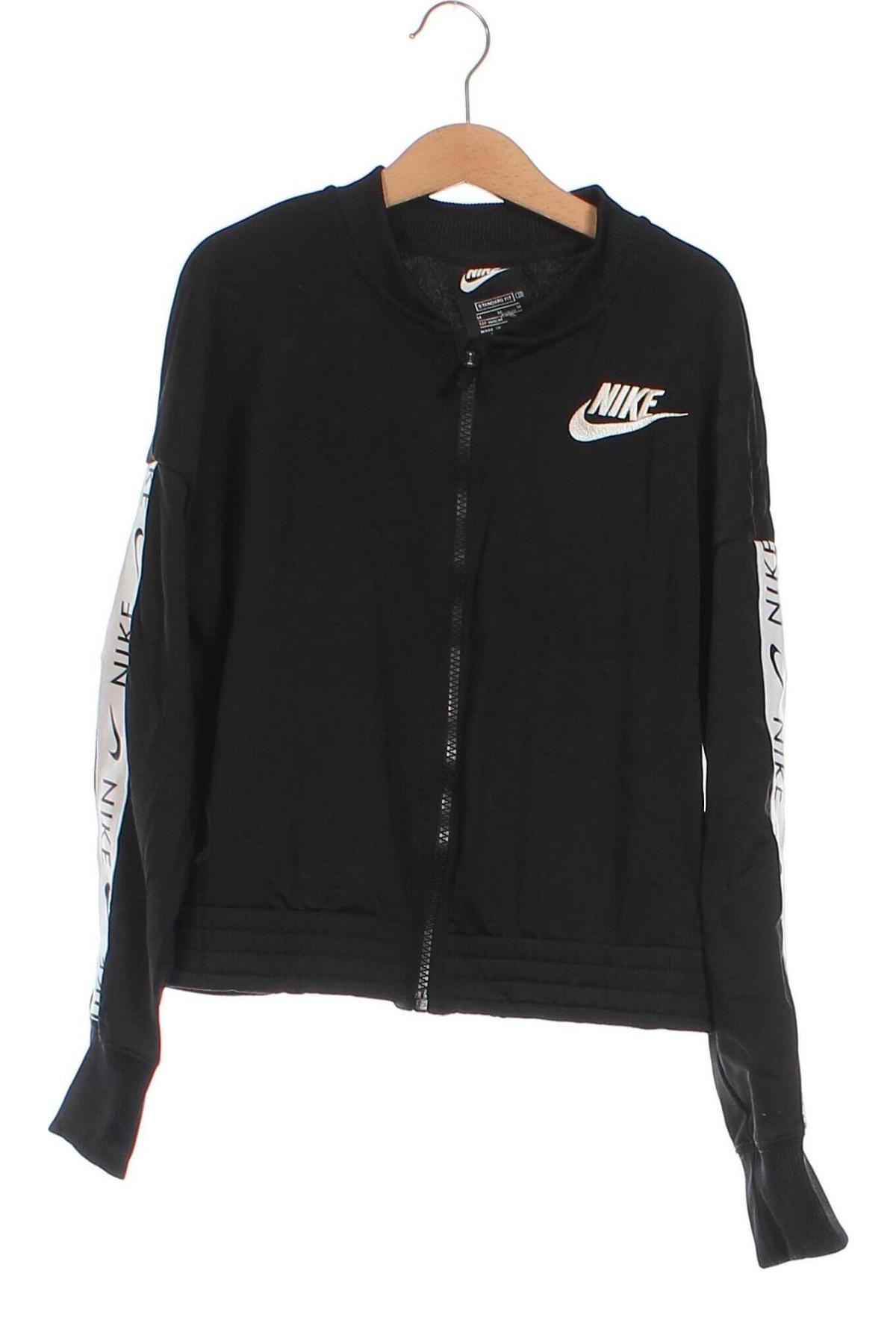 Dziecięca sportowa bluza Nike, Rozmiar 8-9y/ 134-140 cm, Kolor Czarny, Cena 75,99 zł