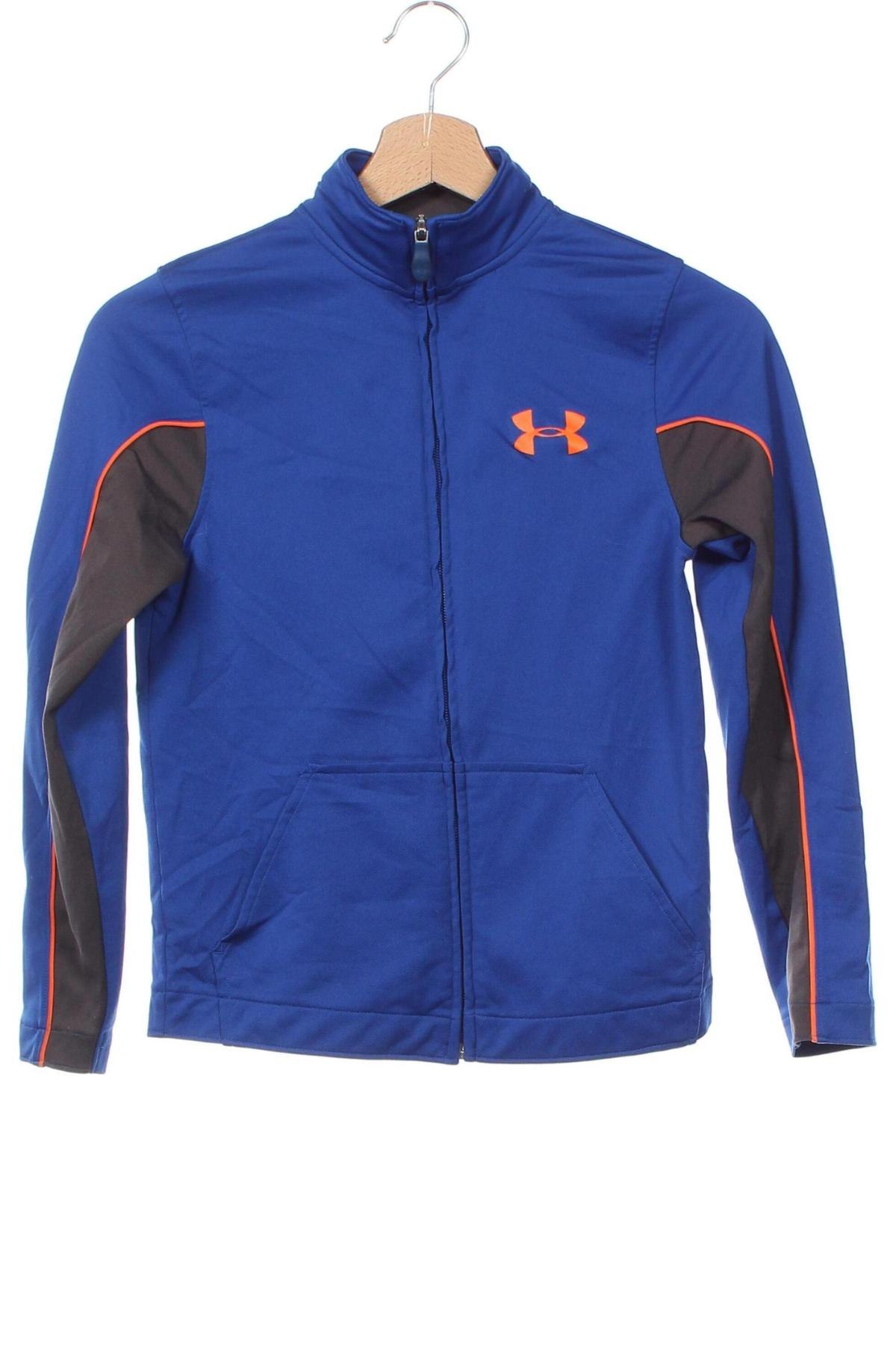 Dziecięca sportowa bluza Under Armour, Rozmiar 10-11y/ 146-152 cm, Kolor Niebieski, Cena 71,99 zł