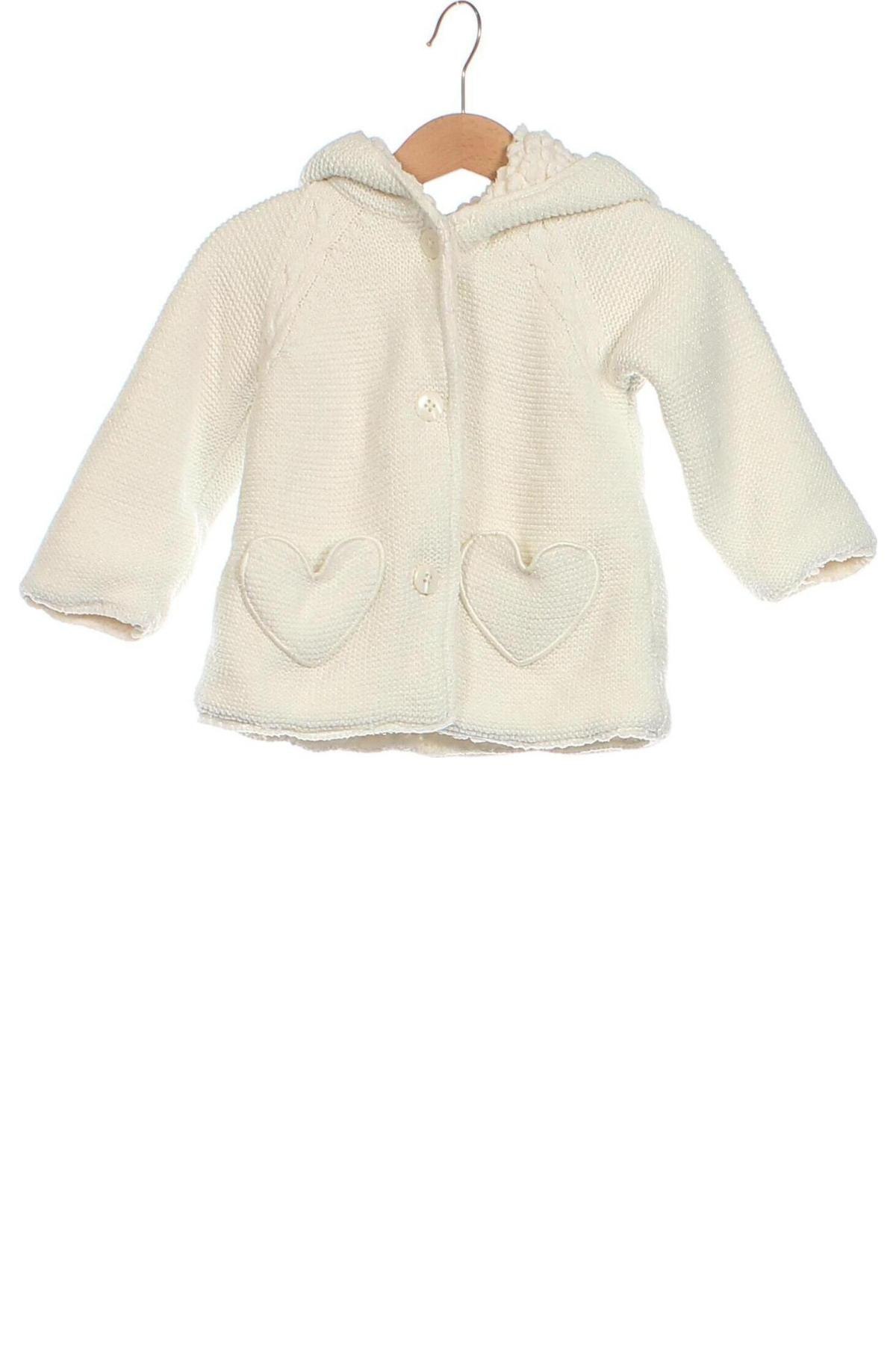 Kinderjacke Baby Club, Größe 12-18m/ 80-86 cm, Farbe Weiß, Preis € 10,99