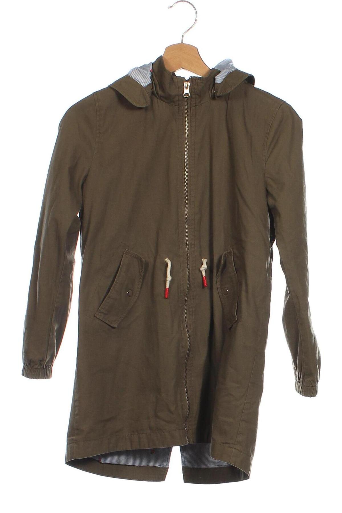 Kinderjacke H&M L.O.G.G., Größe 9-10y/ 140-146 cm, Farbe Grün, Preis € 10,99