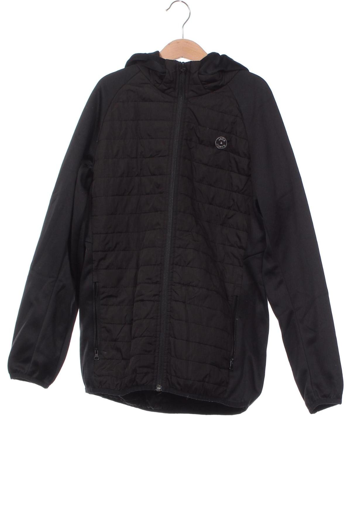 Kinderjacke Jack & Jones, Größe 10-11y/ 146-152 cm, Farbe Schwarz, Preis € 9,99