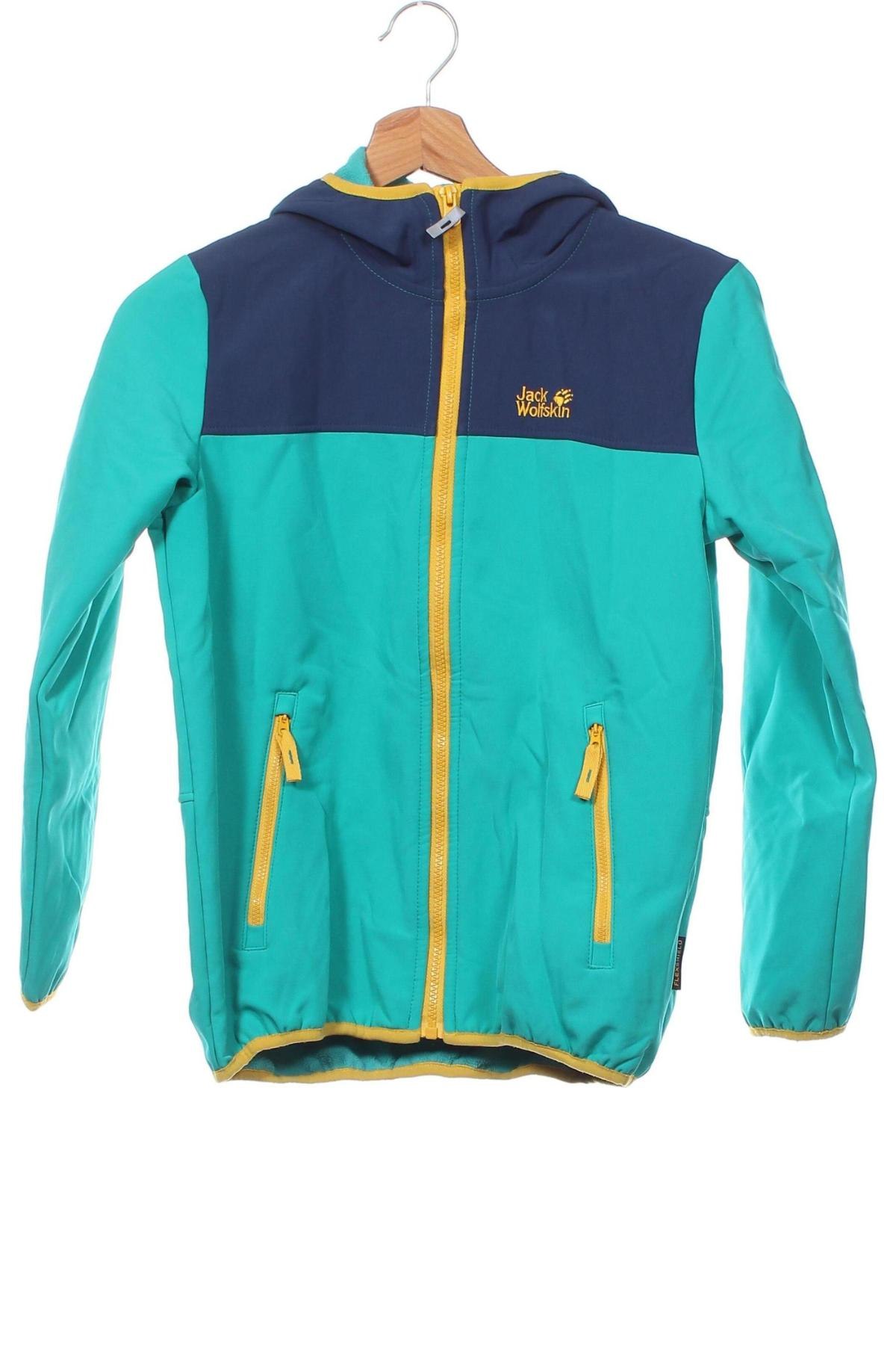 Kinderjacke Jack Wolfskin, Größe 11-12y/ 152-158 cm, Farbe Grün, Preis € 16,99