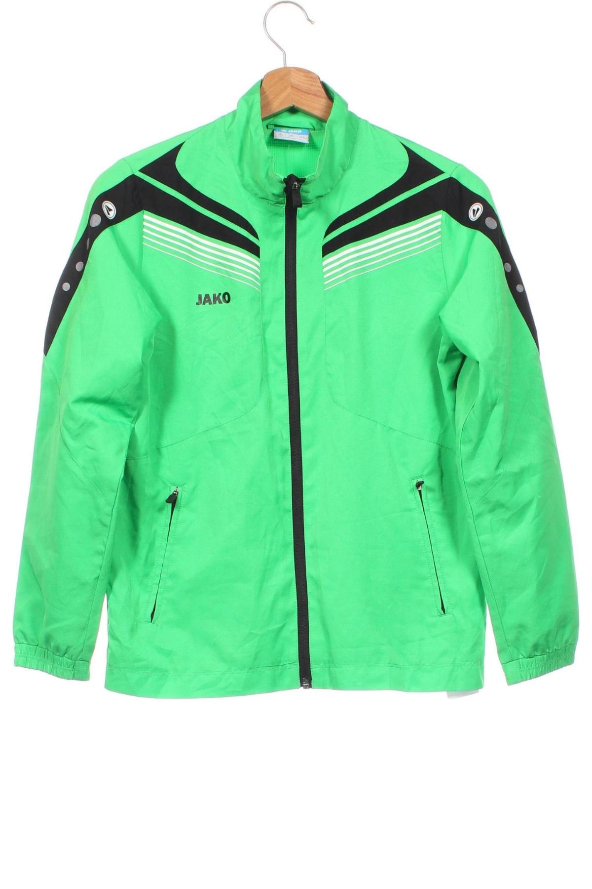 Kinderjacke Jako, Größe 11-12y/ 152-158 cm, Farbe Grün, Preis 8,49 €