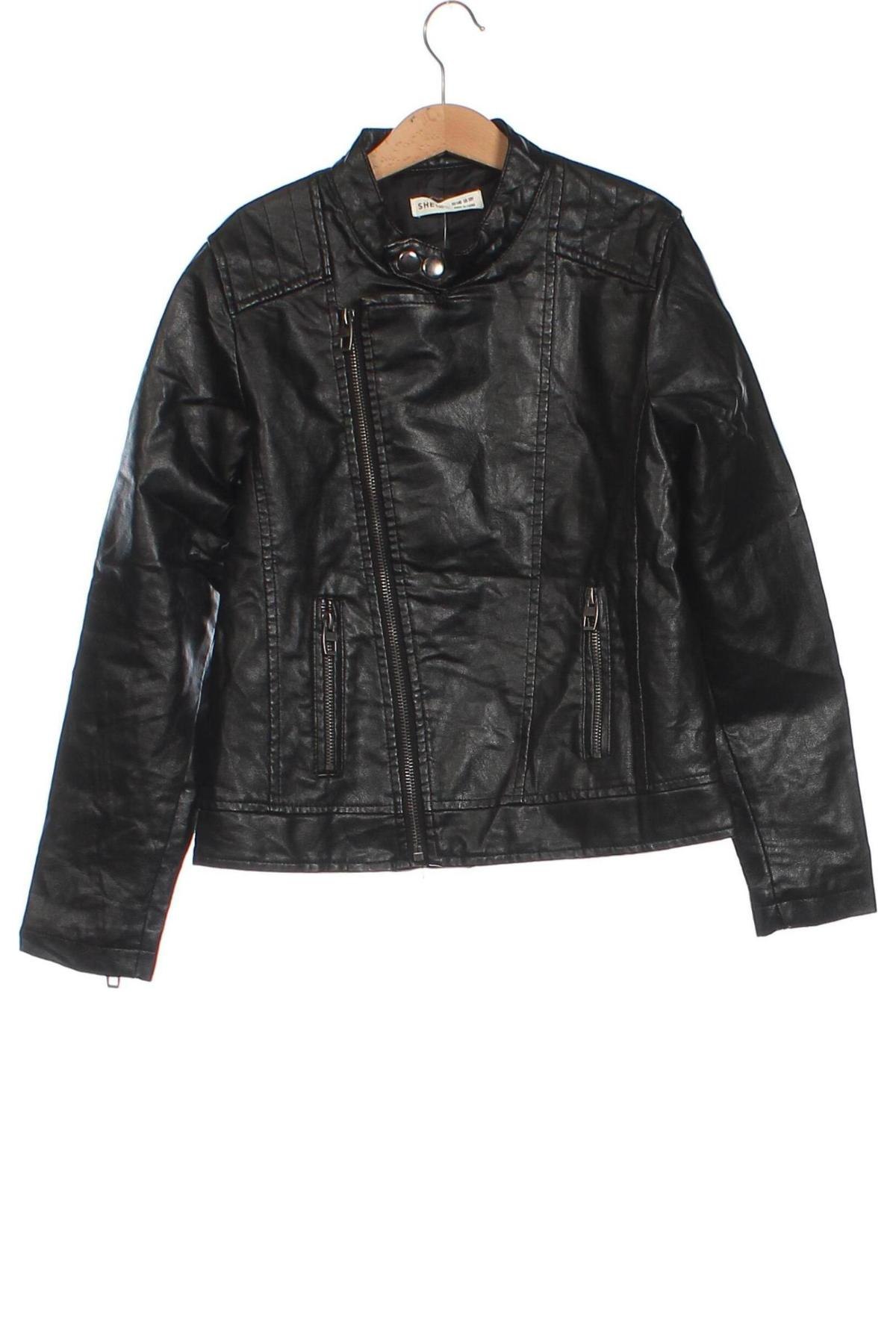 Kinderjacke SHEIN, Größe 8-9y/ 134-140 cm, Farbe Schwarz, Preis € 8,49