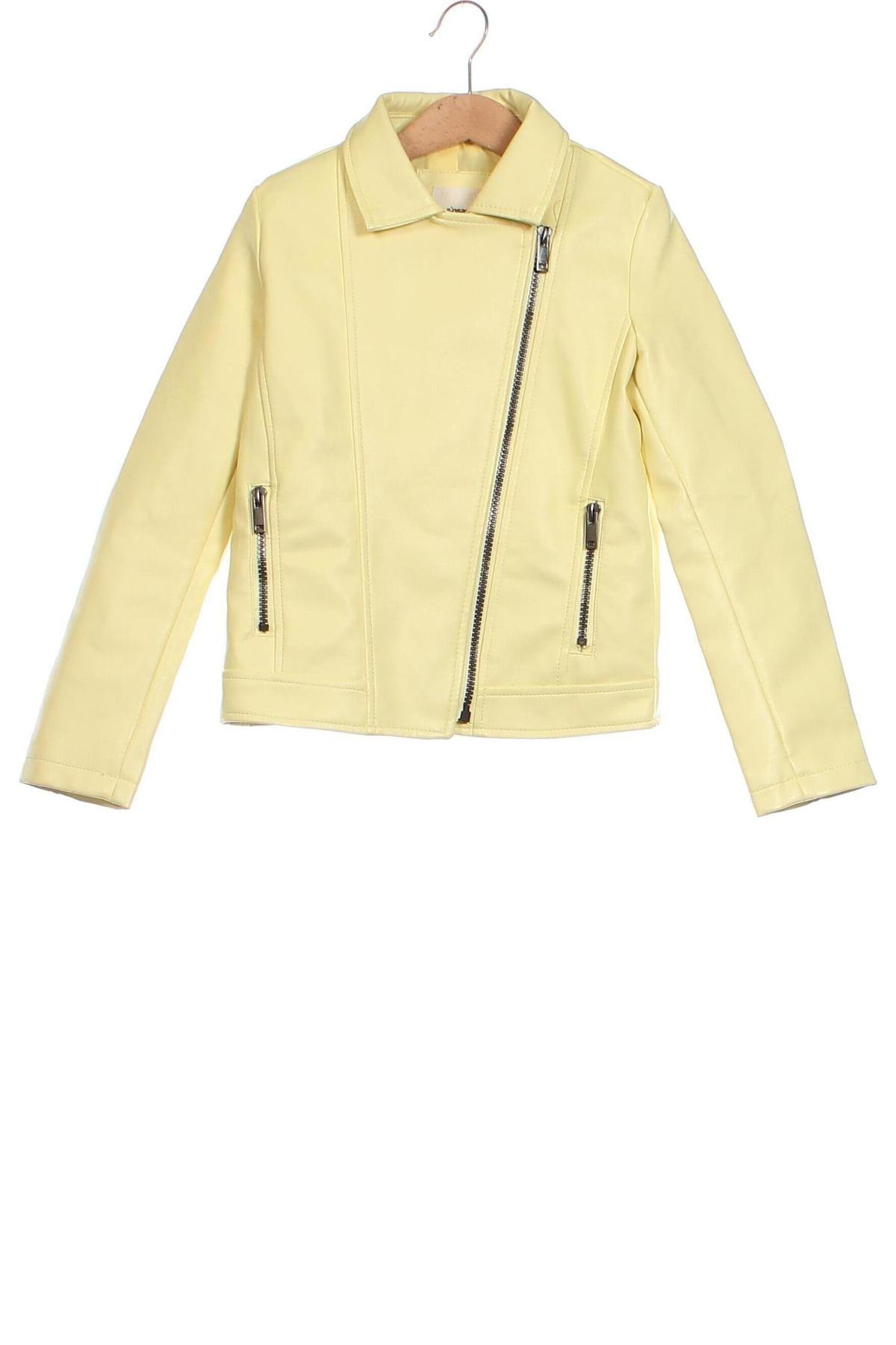 Kinderjacke Sinsay, Größe 8-9y/ 134-140 cm, Farbe Gelb, Preis 10,39 €