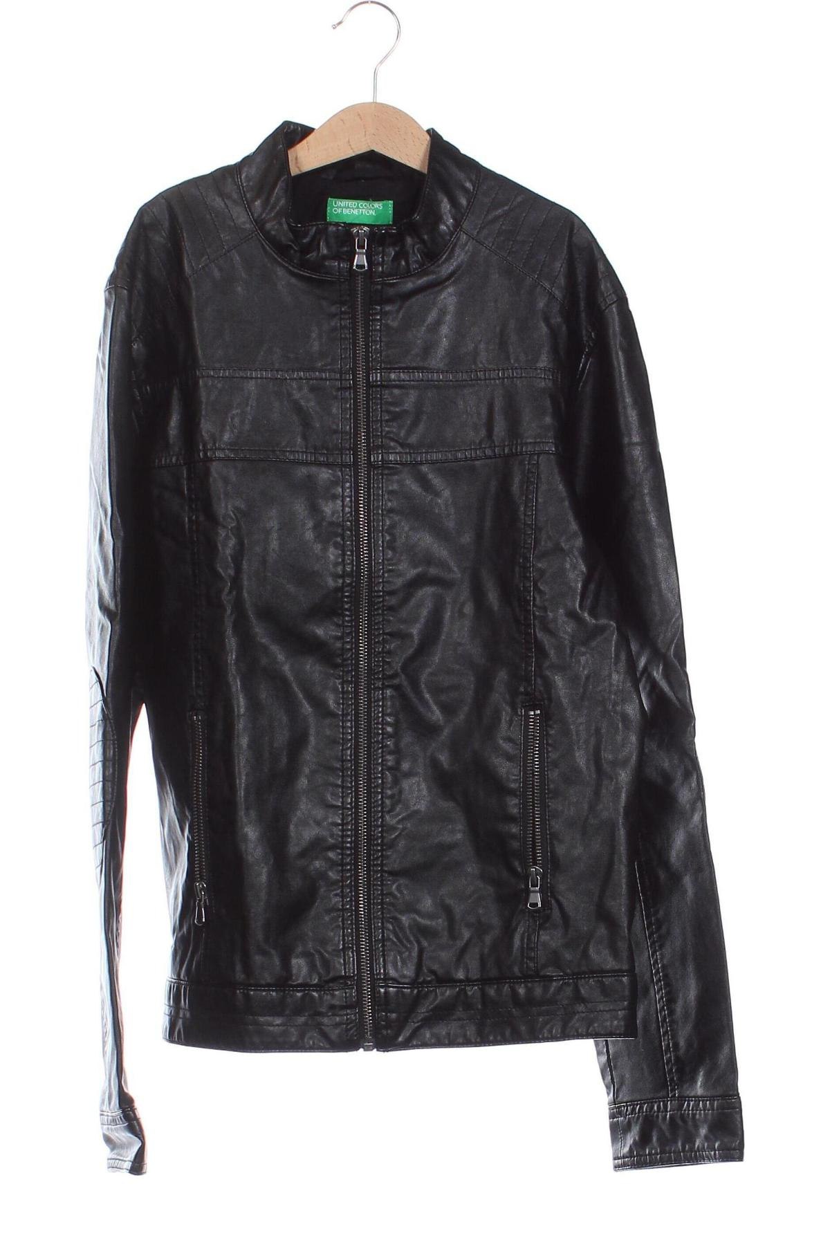 Kinderjacke United Colors Of Benetton, Größe 14-15y/ 168-170 cm, Farbe Schwarz, Preis 18,65 €