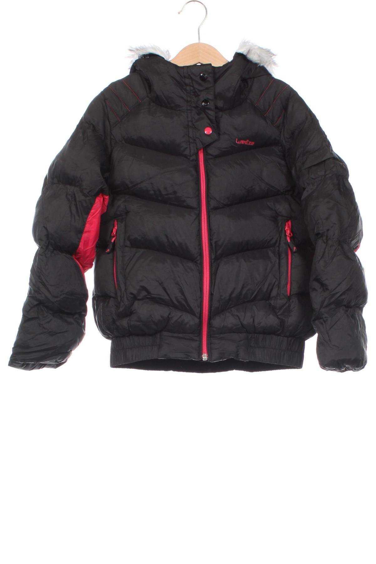 Kinderjacke Wedze, Größe 4-5y/ 110-116 cm, Farbe Schwarz, Preis 14,99 €