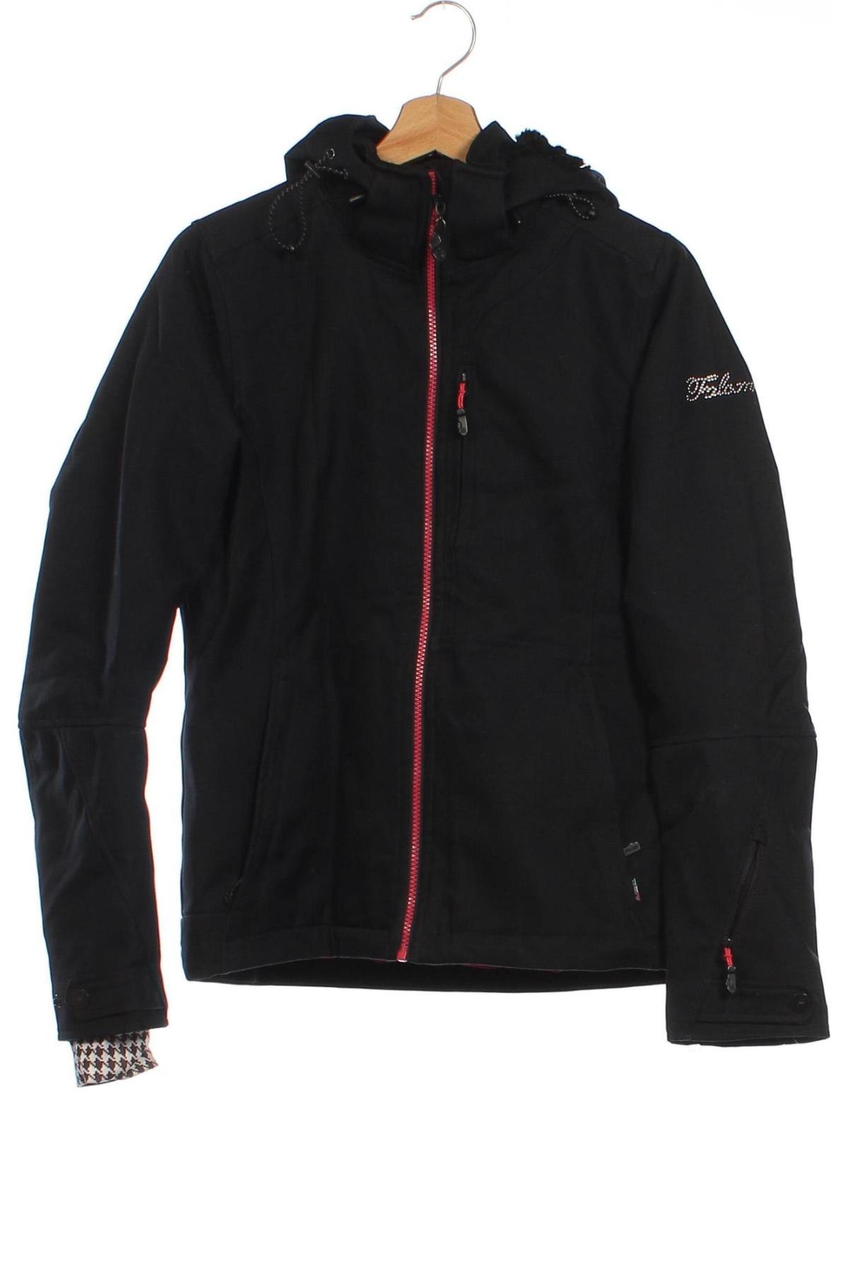 Kinderjacke für Wintersport Falcon, Größe 15-18y/ 170-176 cm, Farbe Schwarz, Preis 22,99 €