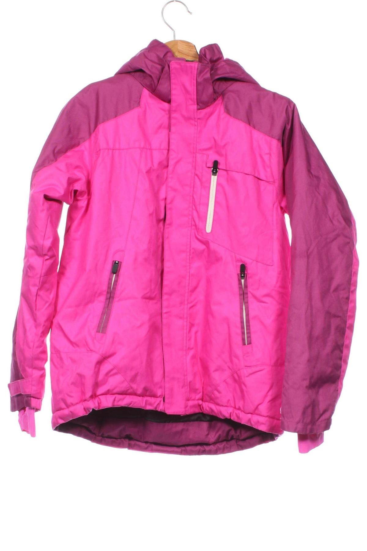 Kinderjacke für Wintersport H&M, Größe 12-13y/ 158-164 cm, Farbe Rosa, Preis 13,99 €