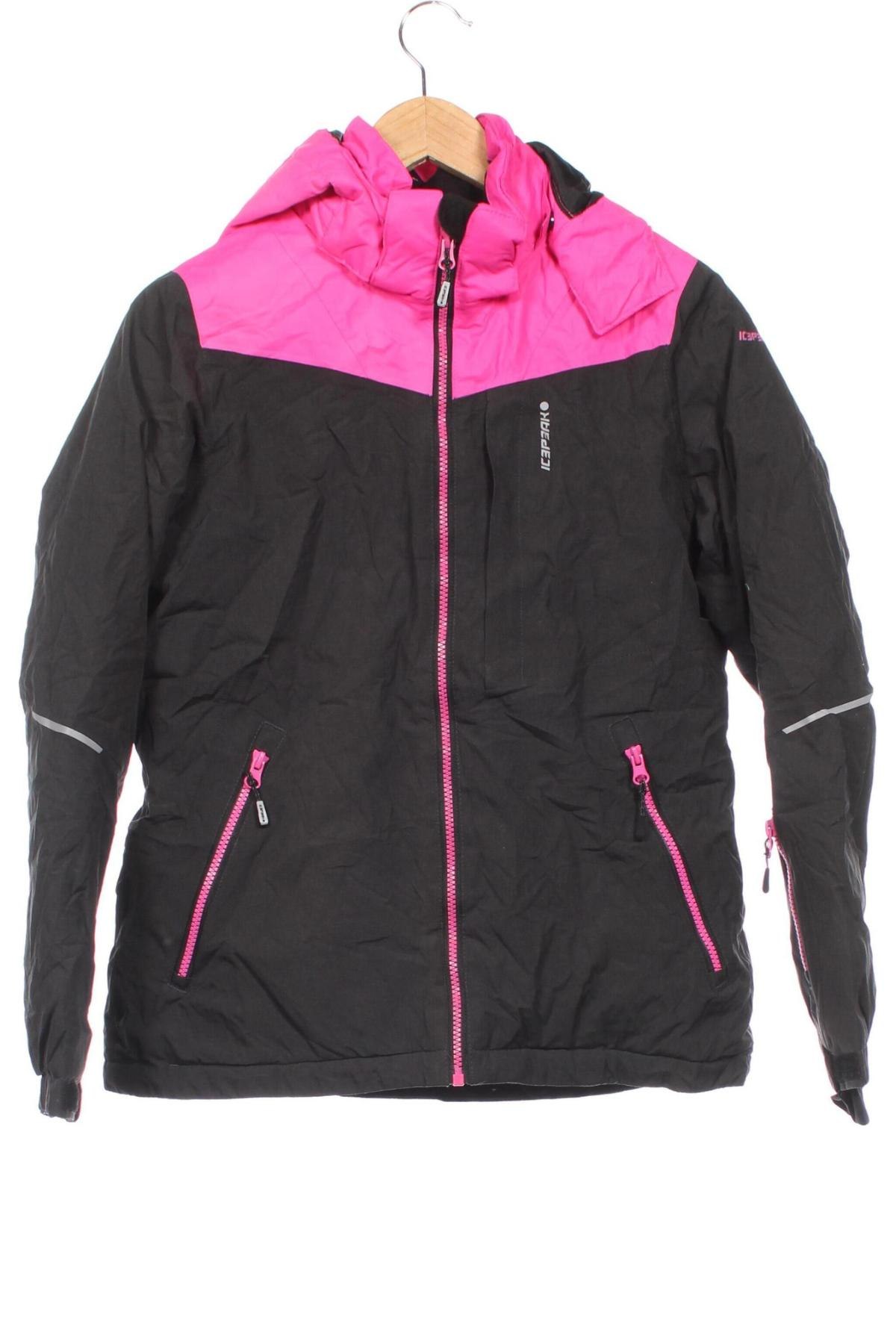 Kinderjacke für Wintersport Icepeak, Größe 13-14y/ 164-168 cm, Farbe Schwarz, Preis 31,49 €