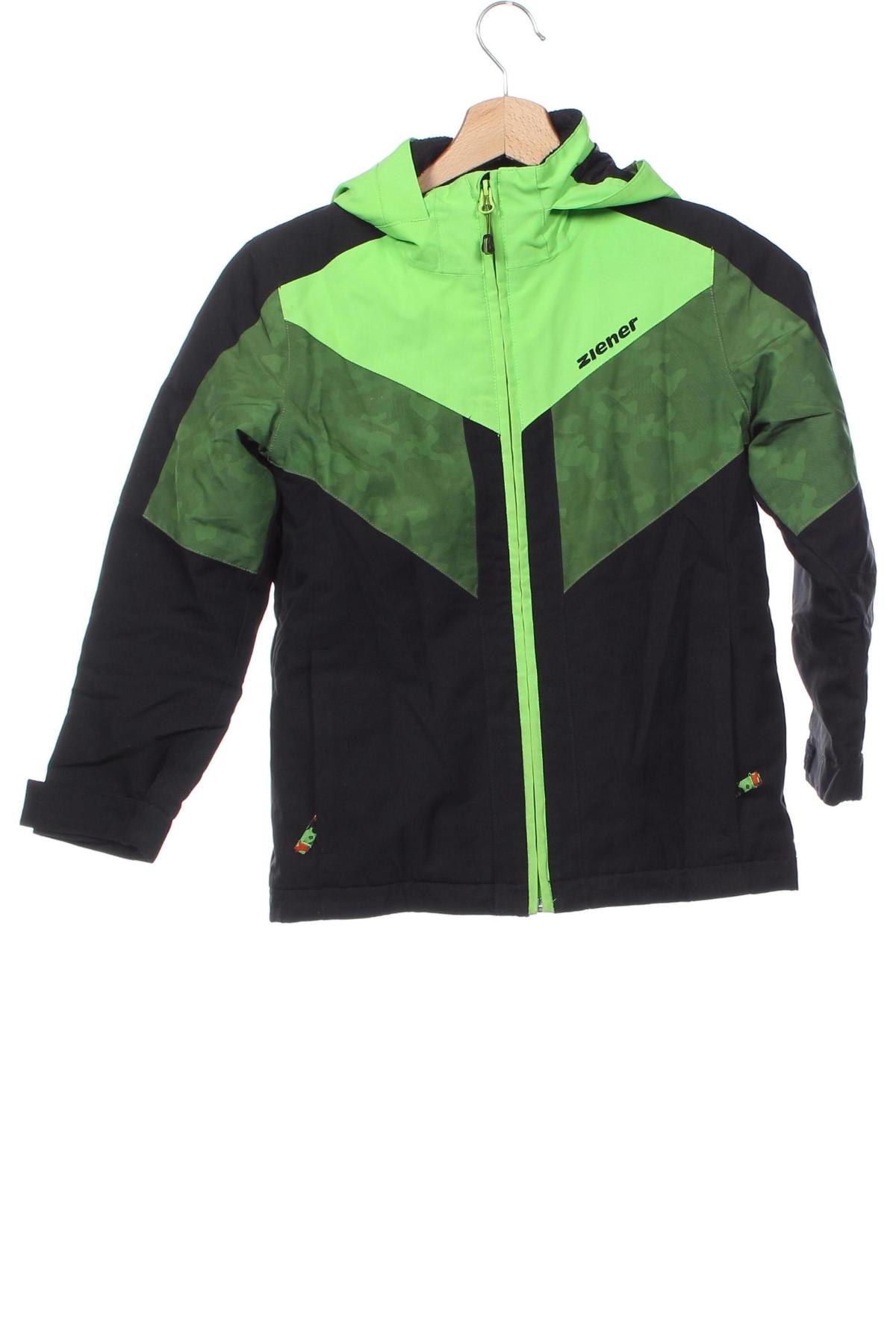 Kinderjacke für Wintersport Ziener, Größe 6-7y/ 122-128 cm, Farbe Mehrfarbig, Preis 61,49 €