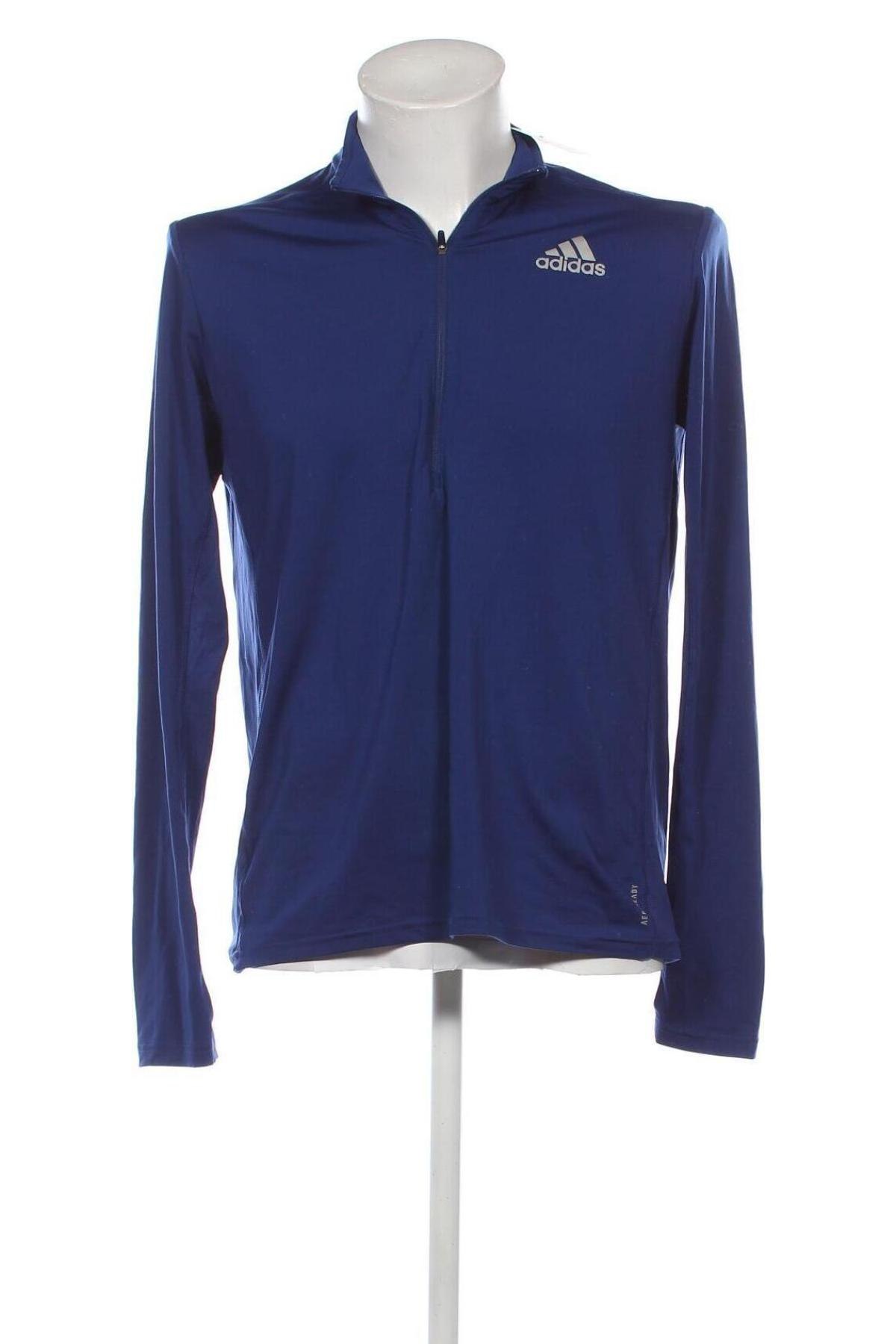 Herren Shirt Adidas, Größe M, Farbe Blau, Preis 28,99 €