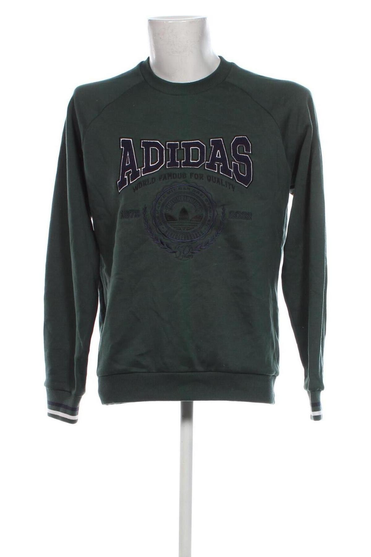 Bluză de bărbați Adidas Originals, Mărime S, Culoare Verde, Preț 107,99 Lei