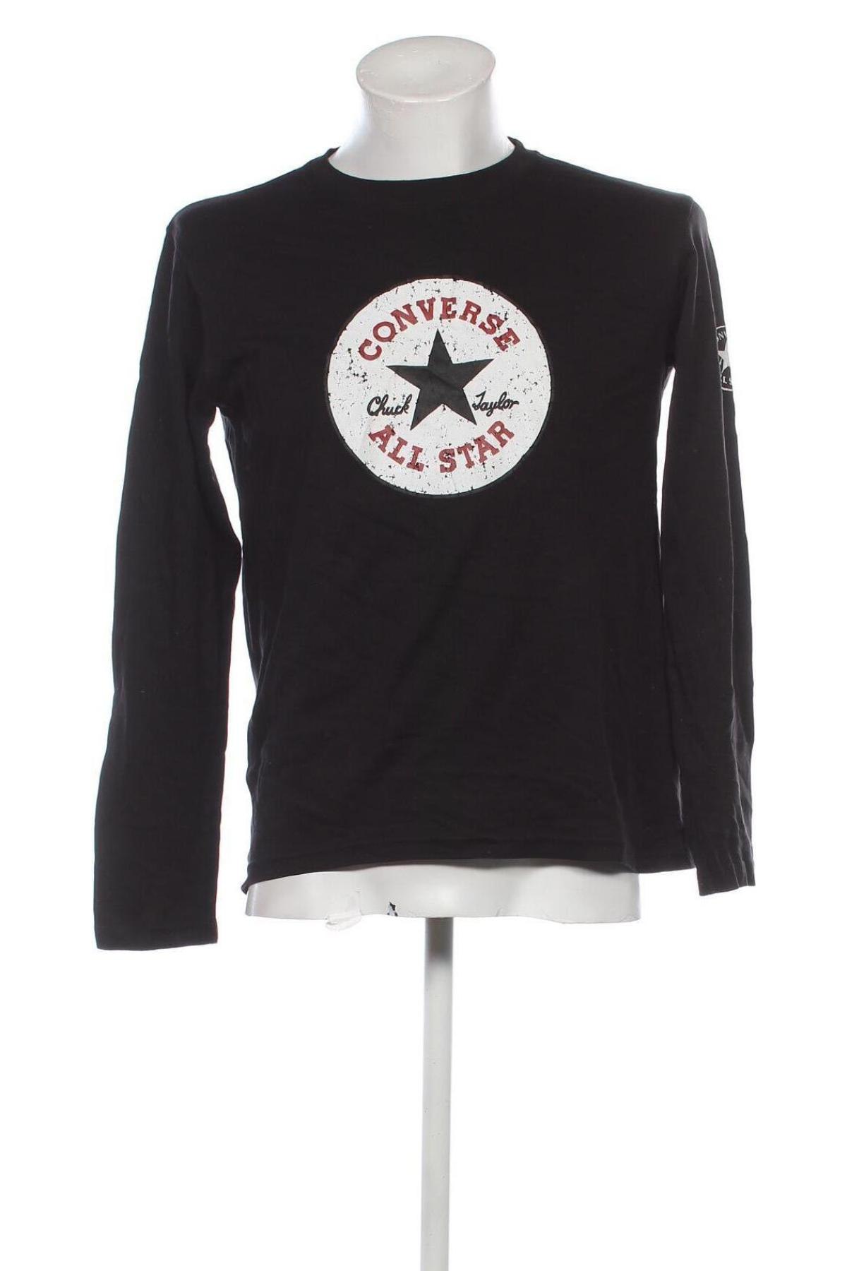 Herren Shirt Converse, Größe L, Farbe Schwarz, Preis 28,99 €