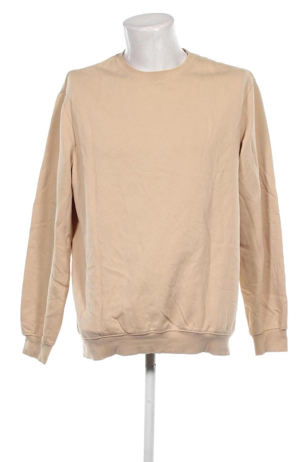 Herren Shirt H&M Divided, Größe L, Farbe Beige, Preis € 5,49