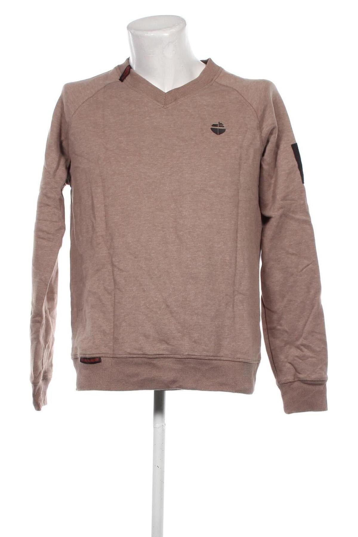 Herren Shirt Stone Harbour, Größe L, Farbe Beige, Preis € 11,99