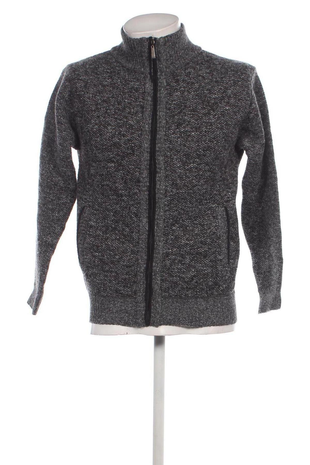 Herren Strickjacke, Größe XL, Farbe Grau, Preis 13,99 €