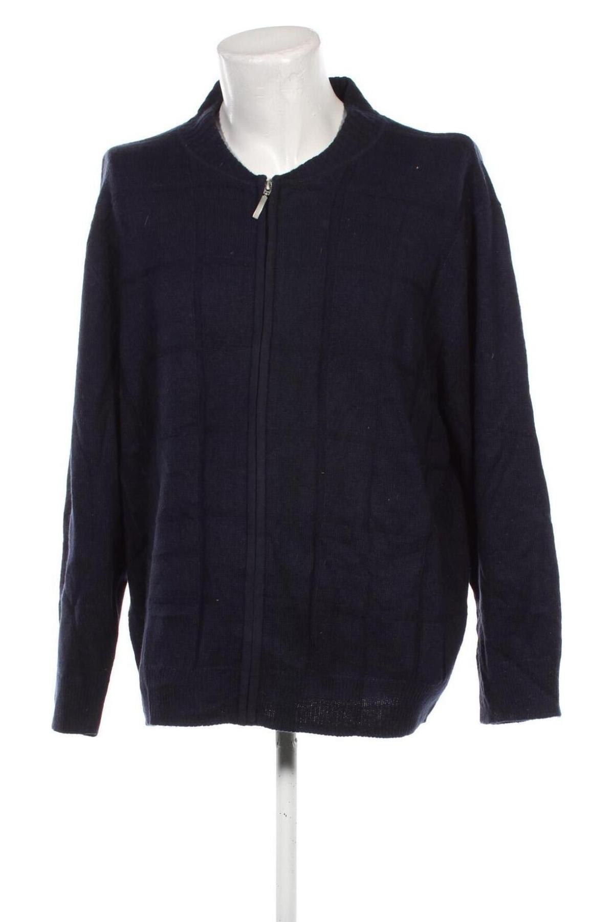 Herren Strickjacke, Größe XXL, Farbe Blau, Preis 12,99 €