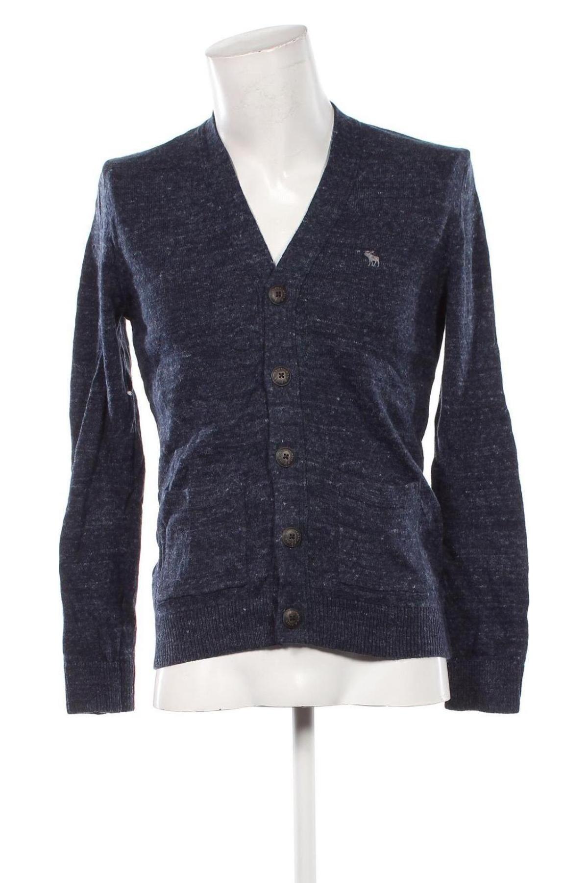 Herren Strickjacke Abercrombie & Fitch, Größe S, Farbe Blau, Preis € 19,99