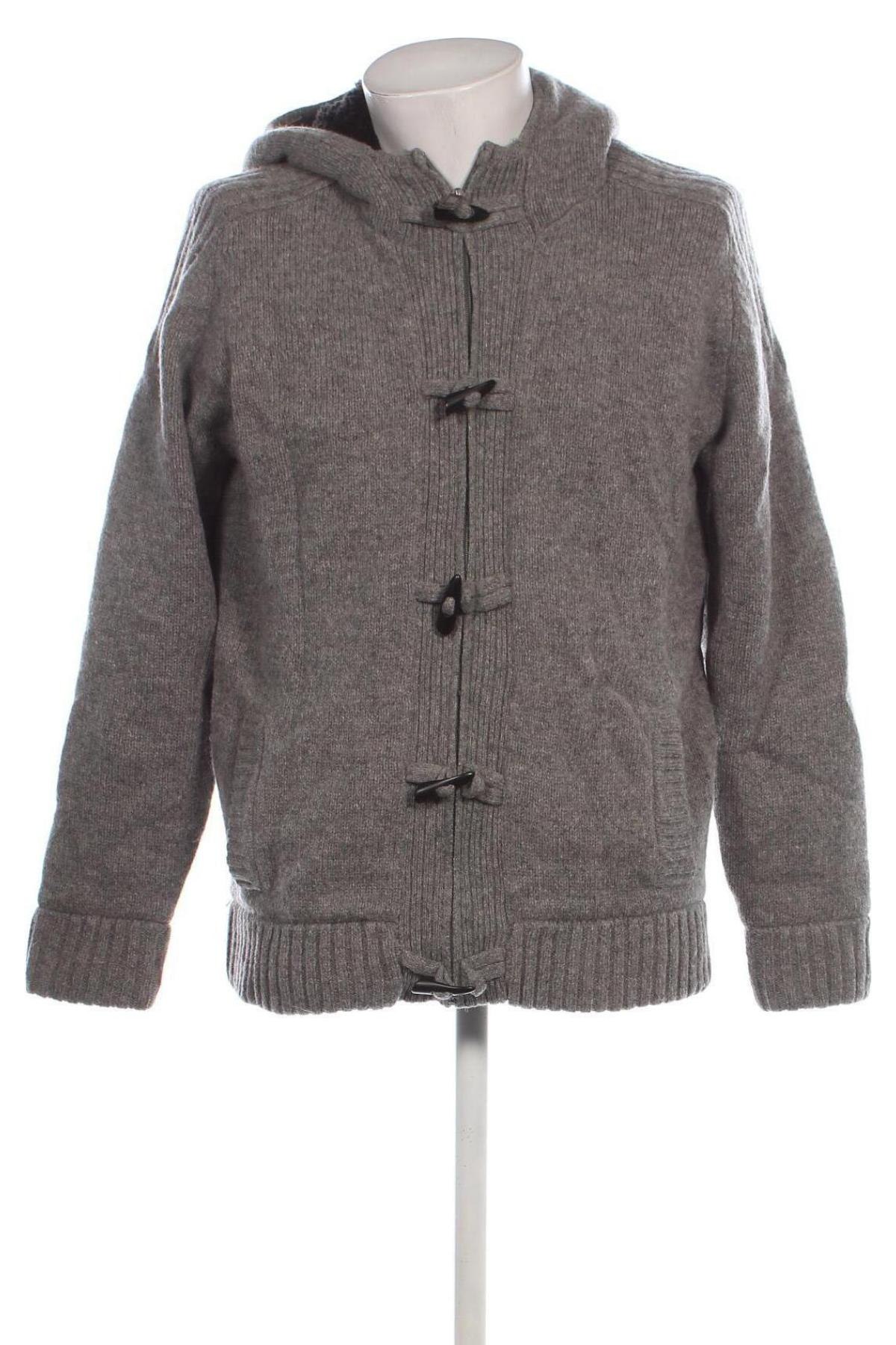 Herren Strickjacke Basefield, Größe L, Farbe Grau, Preis 15,99 €