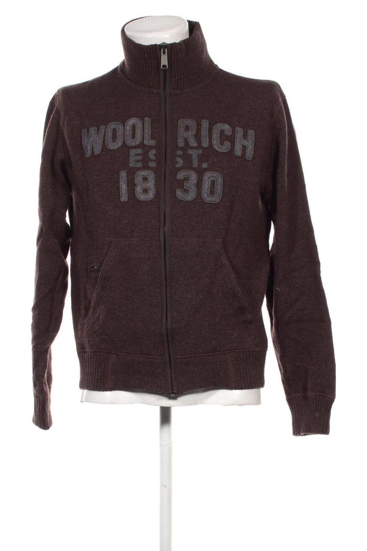 Мъжка жилетка Woolrich, Размер L, Цвят Кафяв, Цена 137,49 лв.