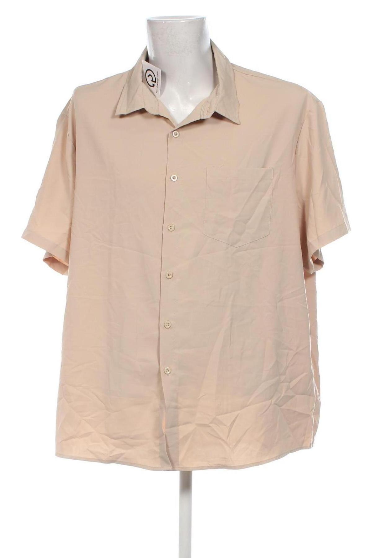 Herrenhemd, Größe 3XL, Farbe Beige, Preis € 14,99