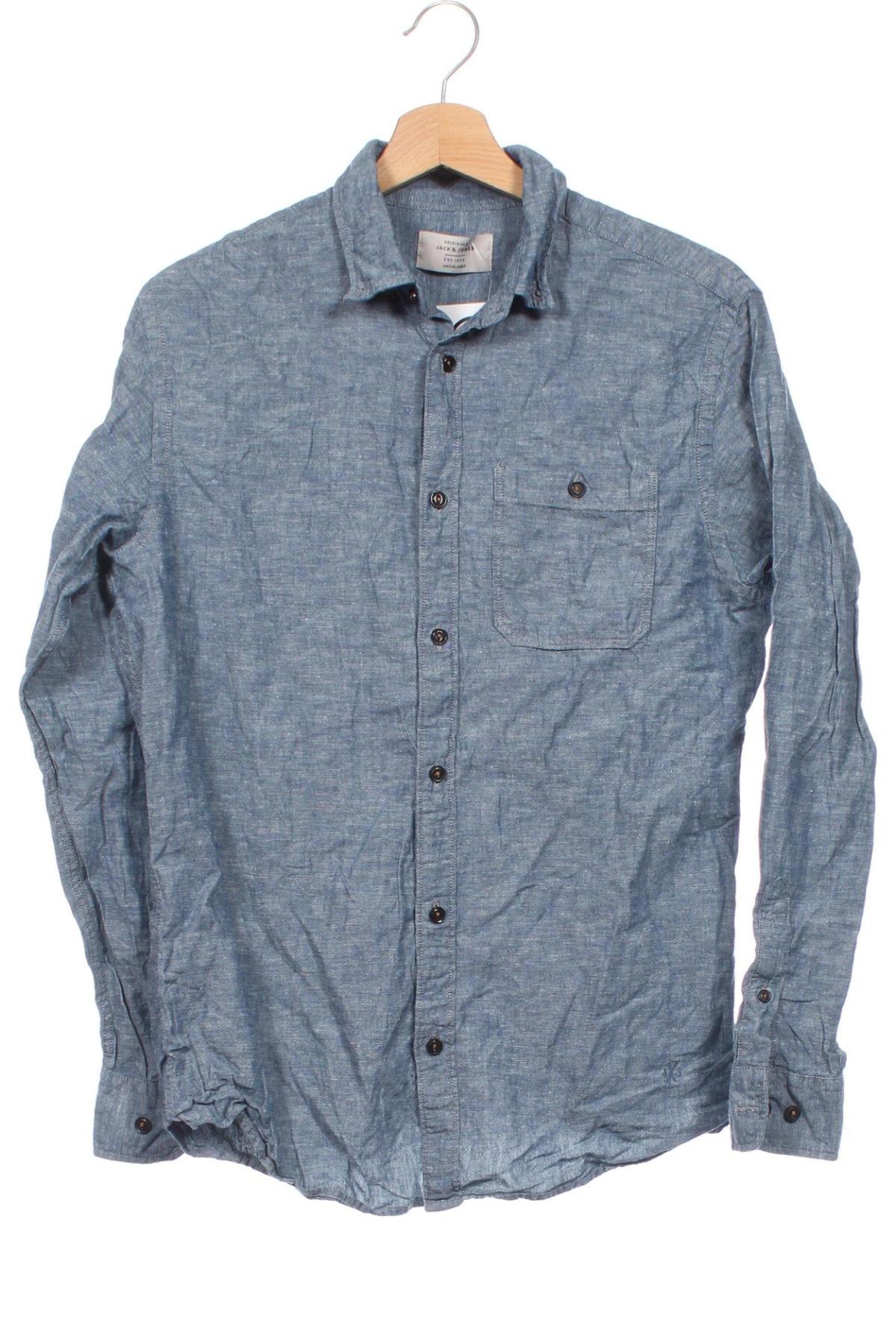 Pánská košile  Jack & Jones, Velikost M, Barva Modrá, Cena  159,00 Kč