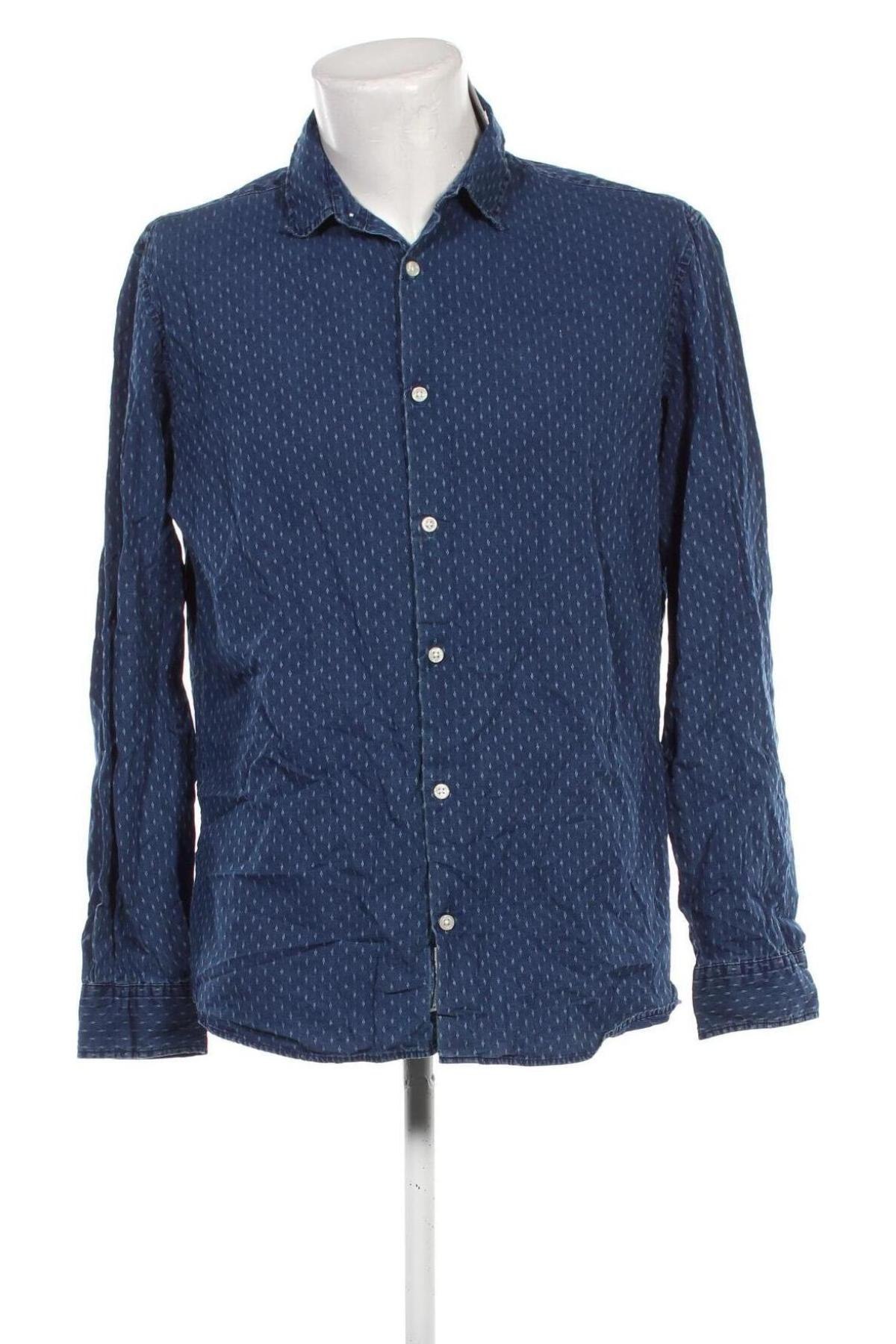 Męska koszula Jack & Jones PREMIUM, Rozmiar XL, Kolor Niebieski, Cena 38,99 zł