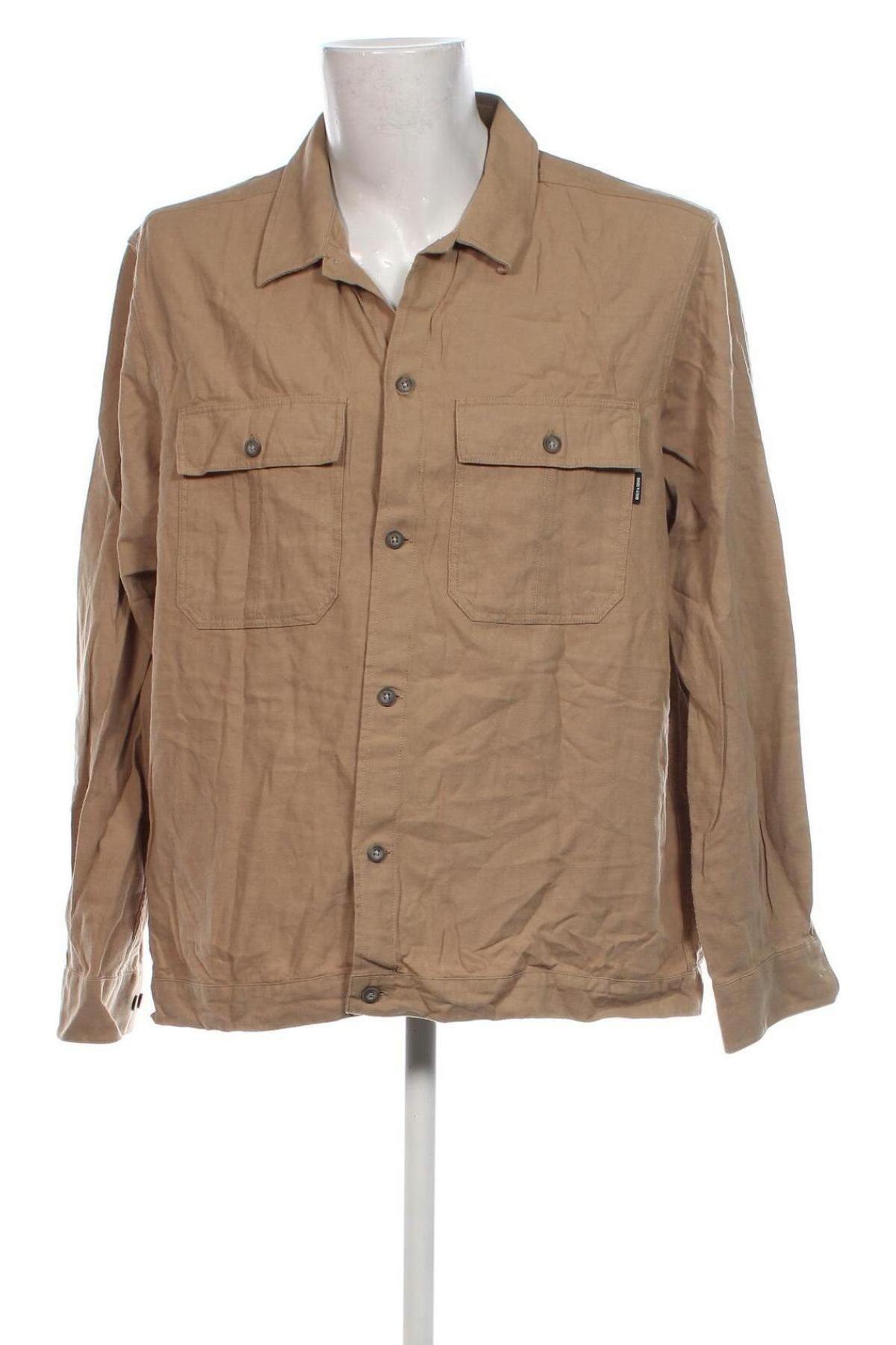 Herrenhemd Only & Sons, Größe XL, Farbe Beige, Preis € 10,49