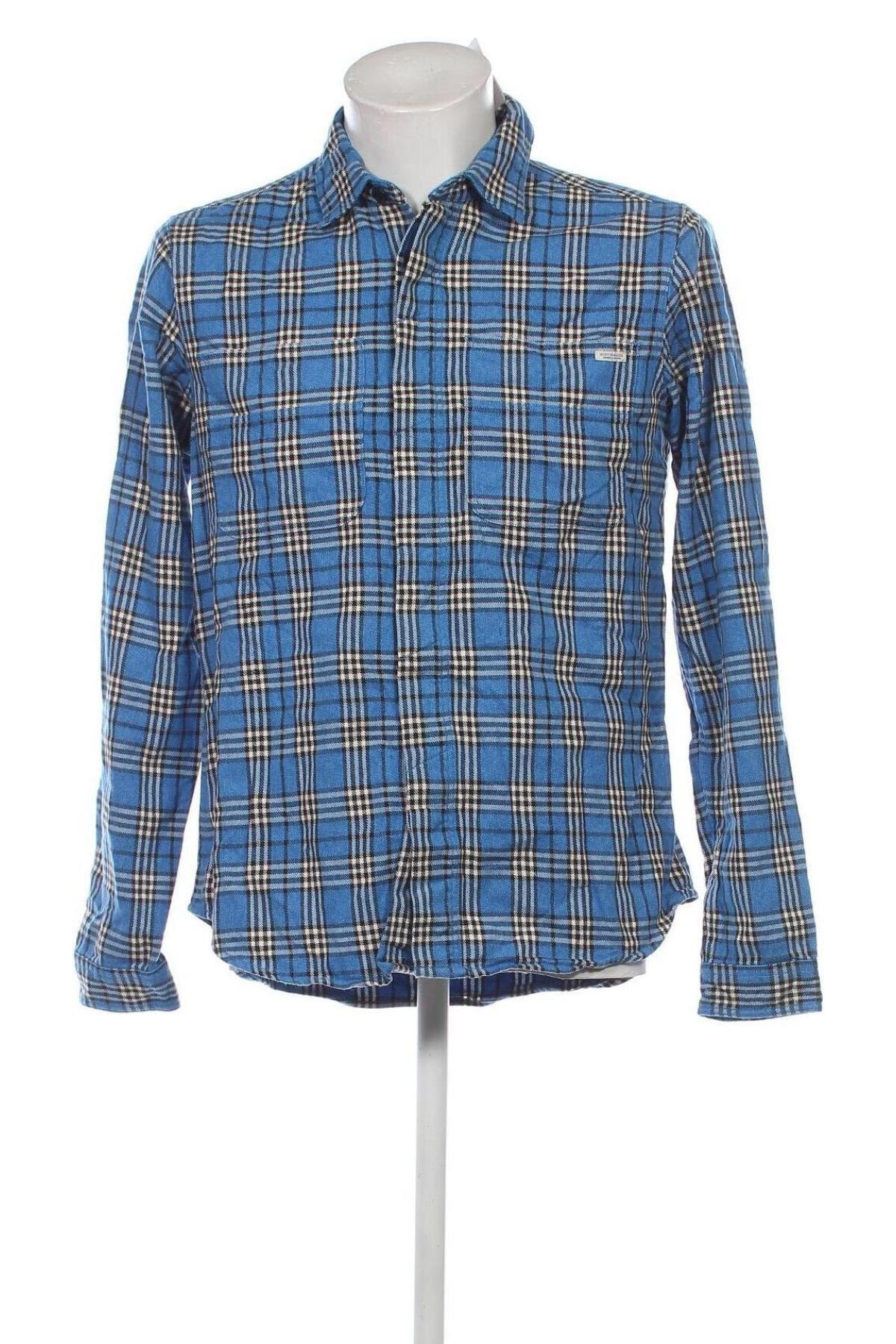 Herrenhemd Scotch & Soda, Größe L, Farbe Blau, Preis 24,49 €