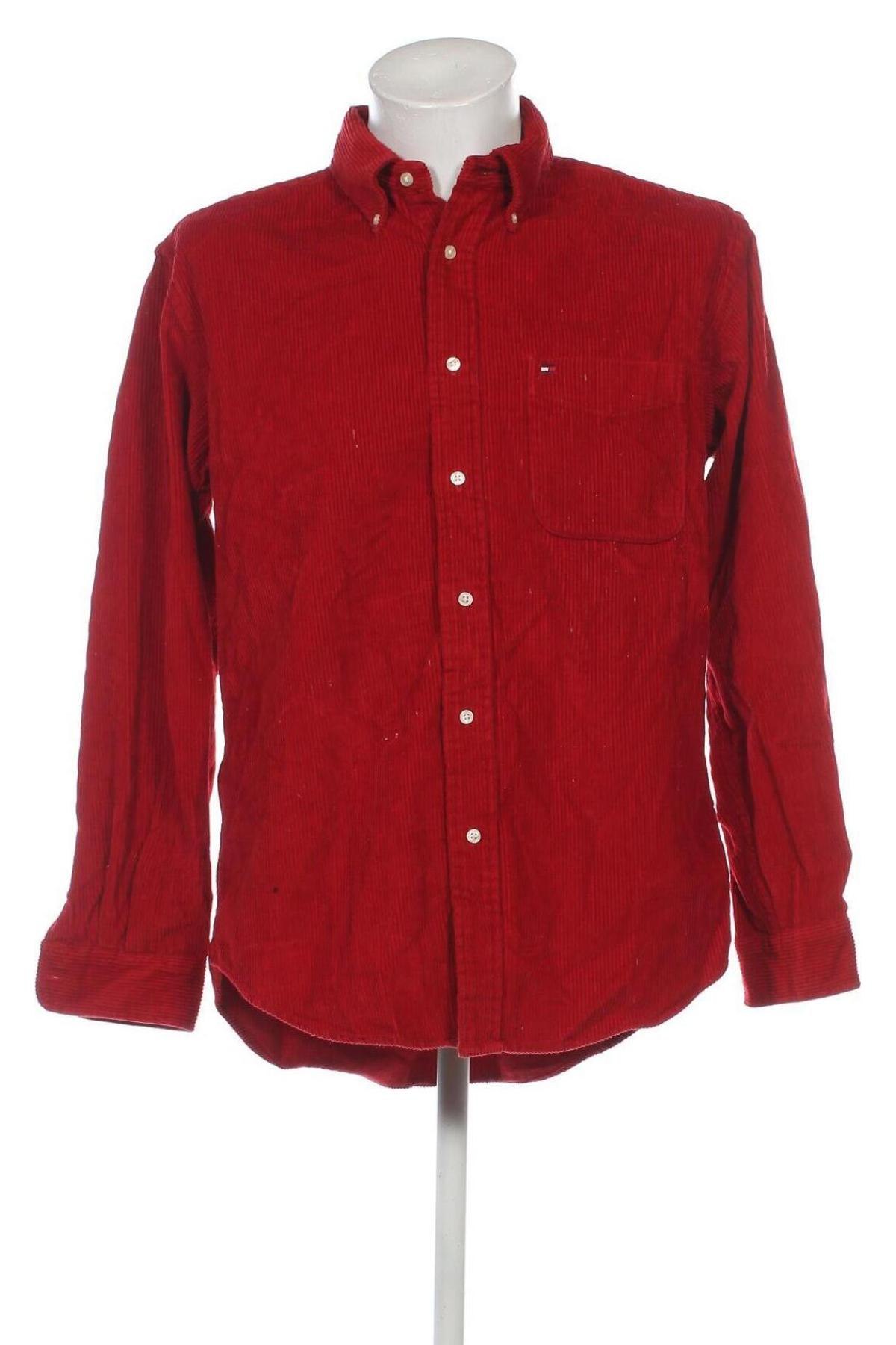 Herrenhemd Tommy Hilfiger, Größe L, Farbe Rot, Preis € 52,49